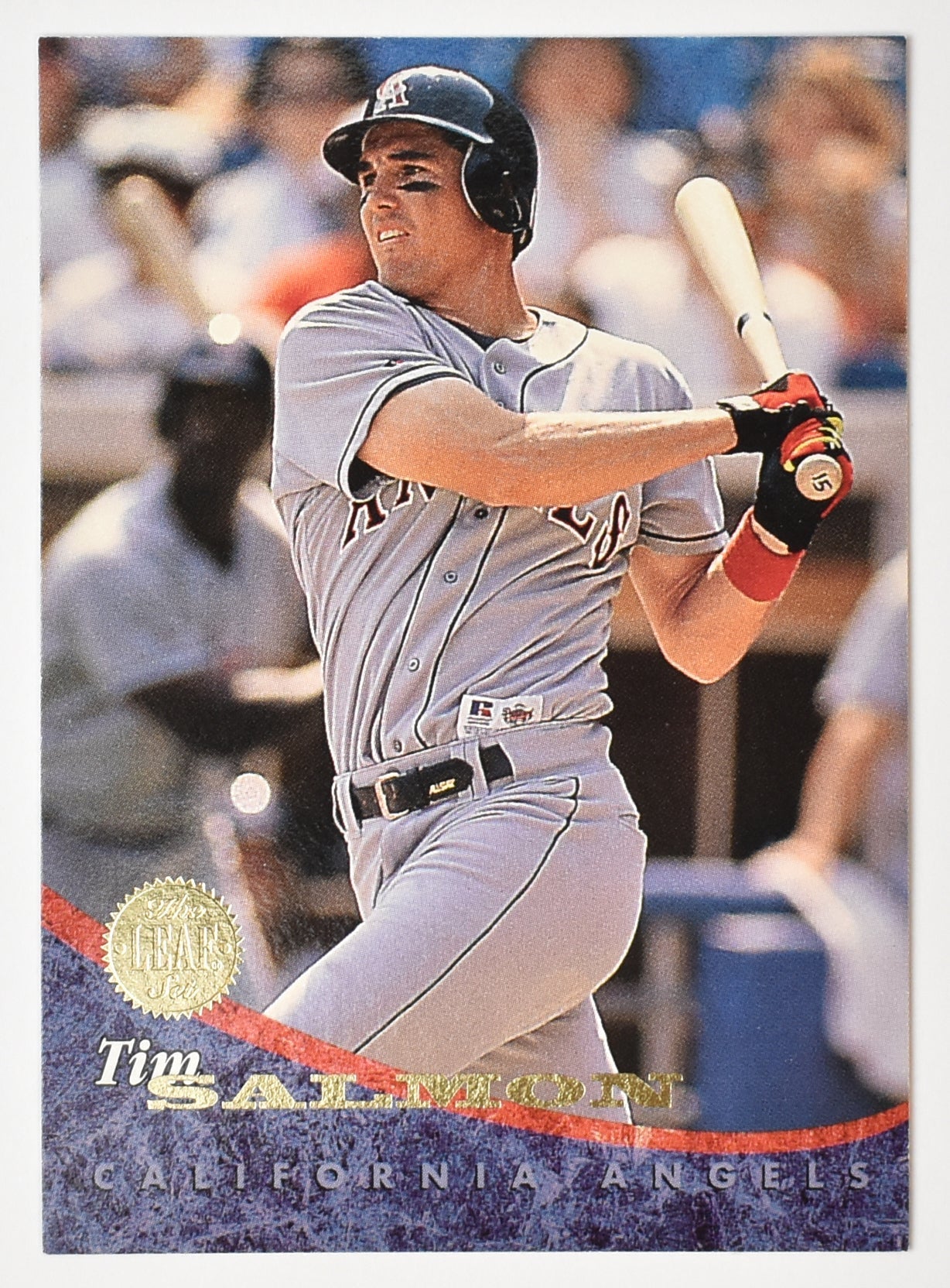 Tim Salmon 109 Angels Leaf Set 1994 Baseball Card