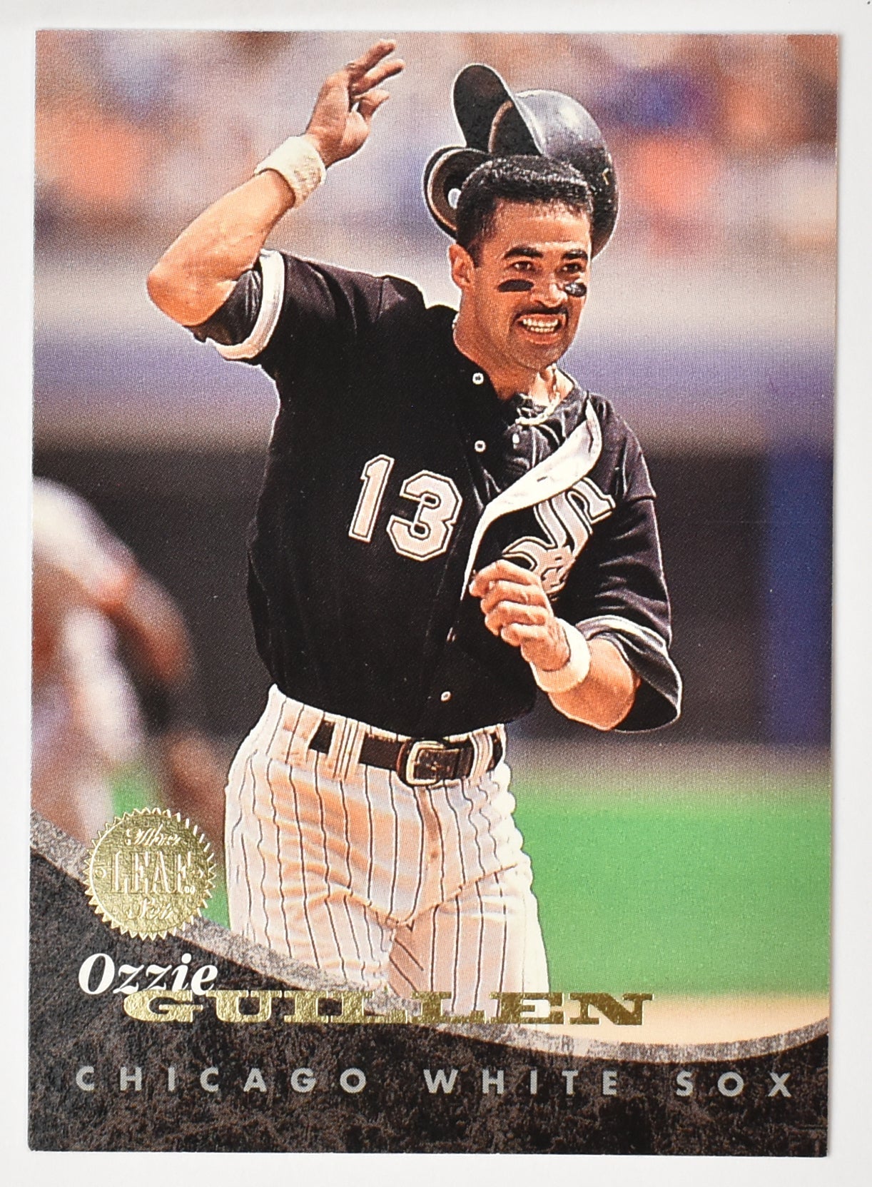 Ozzie Guillen 107 White Sox Leaf Set 1994 Baseball Card