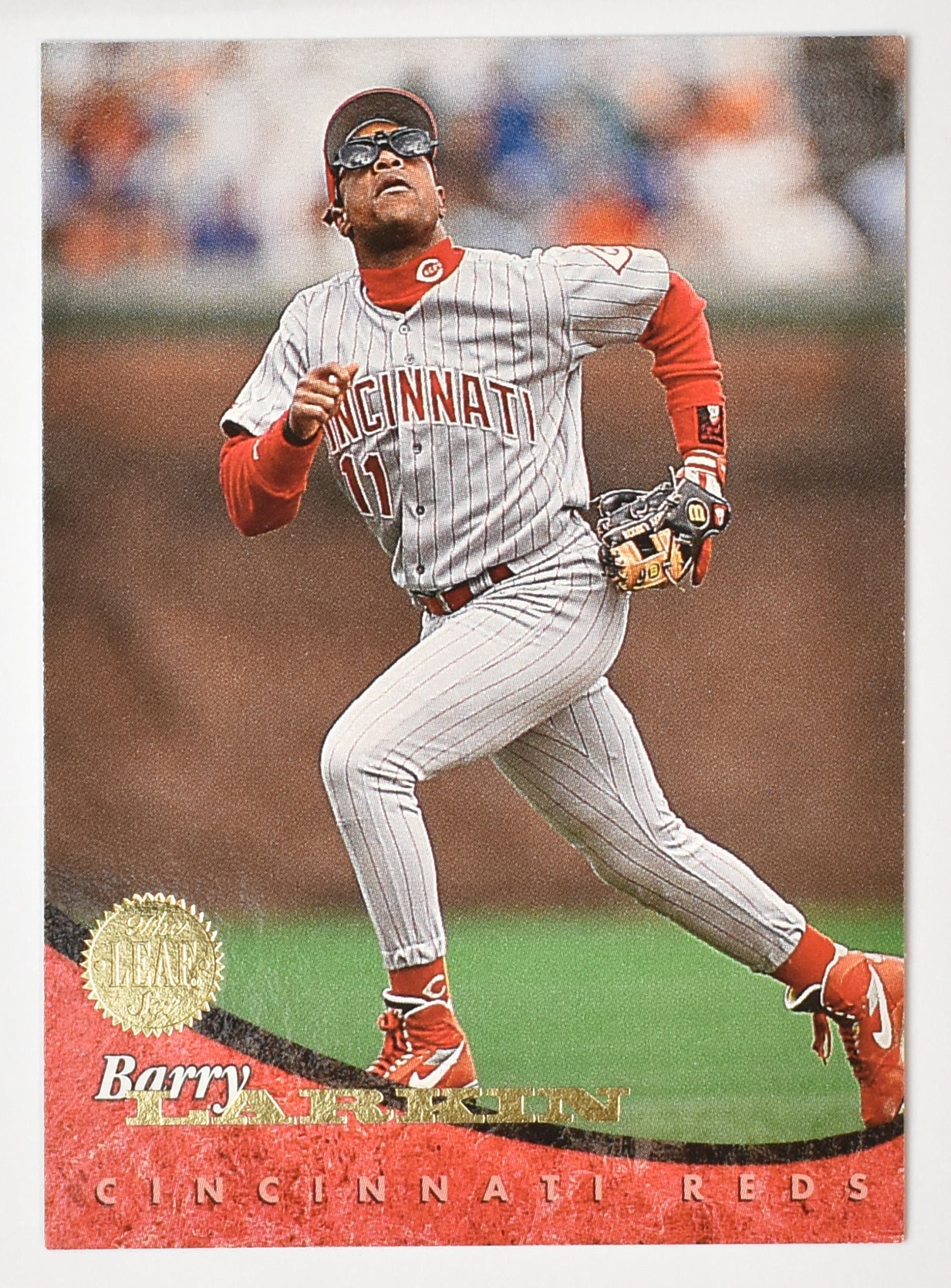 Barry Larkin 126 Reds Leaf Set 1994 Baseball