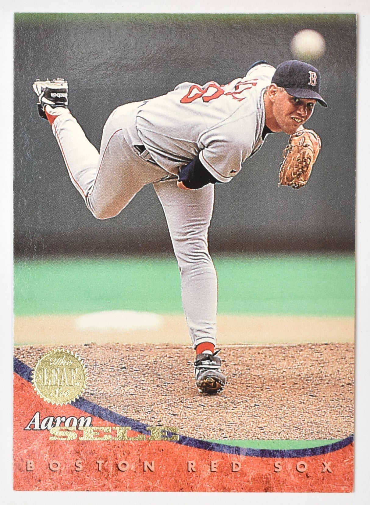 Aaron Sele 199 Boston Red Sox Leaf Set 1994 Baseball Card