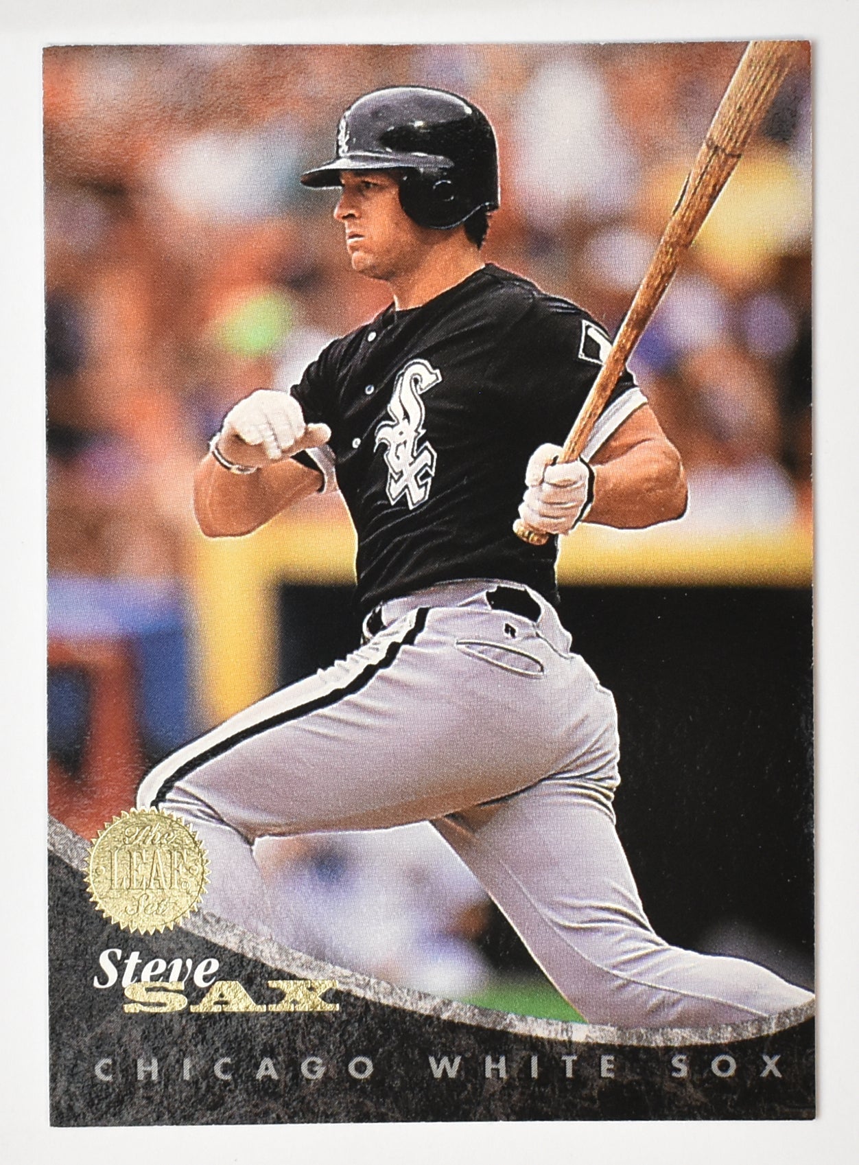 Steve Sax 210 White Sox Leaf Set 1994 Baseball Card