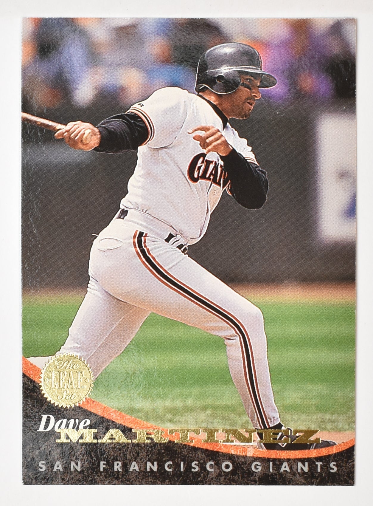 Dave Martinez 15 San Francisco Giants Leaf Set 1994 Baseball Card