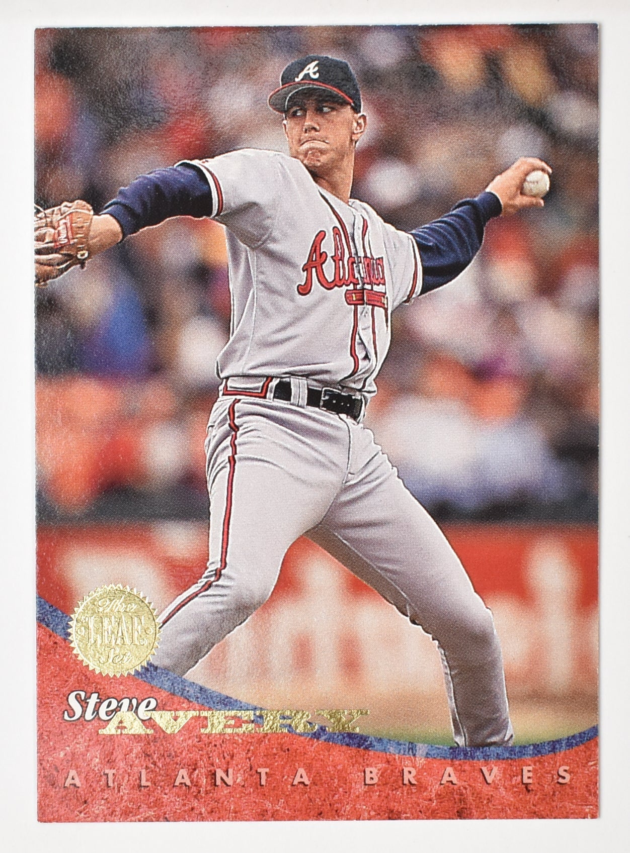 Steve Avery 138 Atlanta Braves Leaf Set 1994 Baseball Card