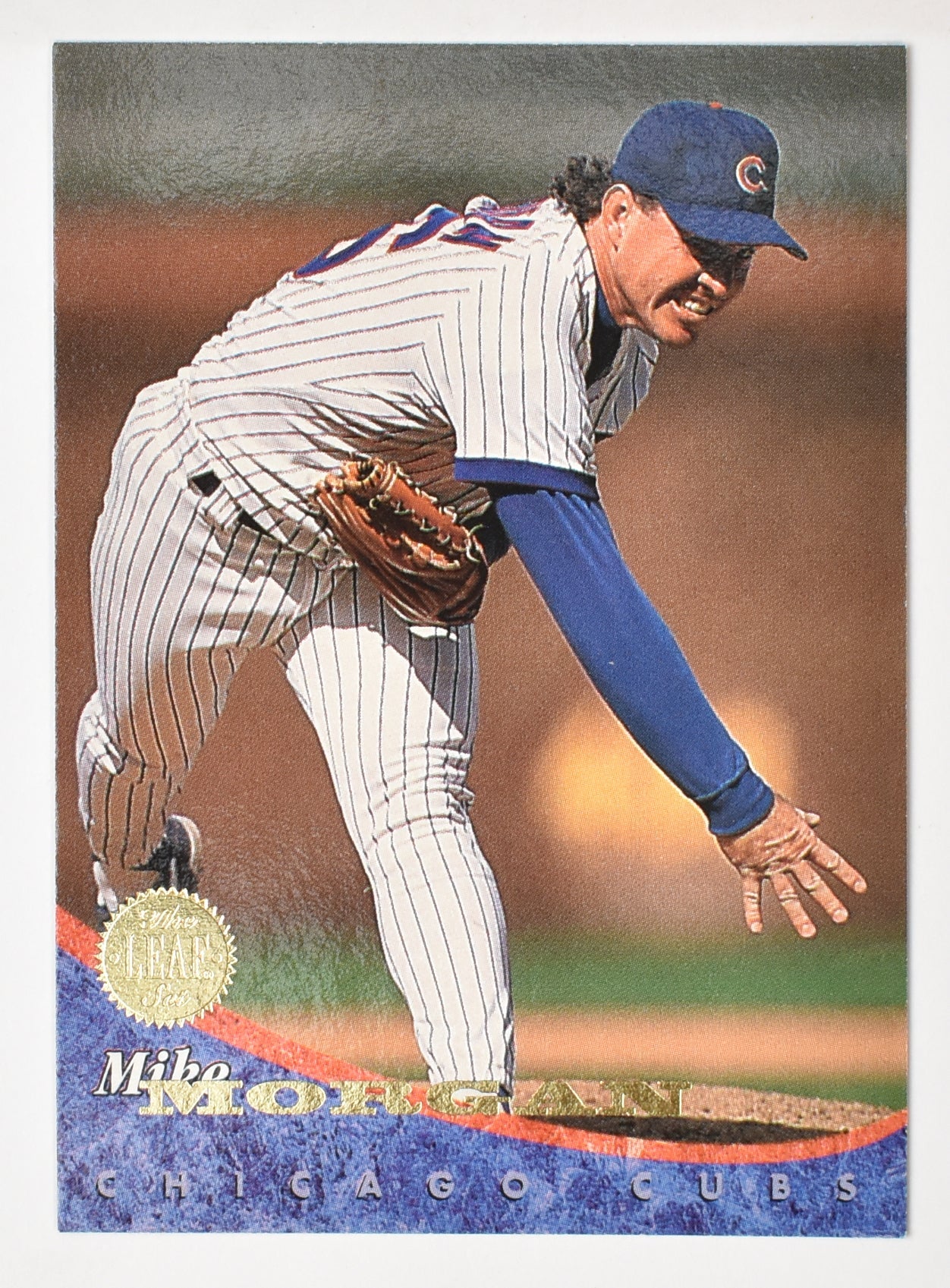 Mike Morgan 192 Chicago Cubs Leaf Set 94 Baseball Card