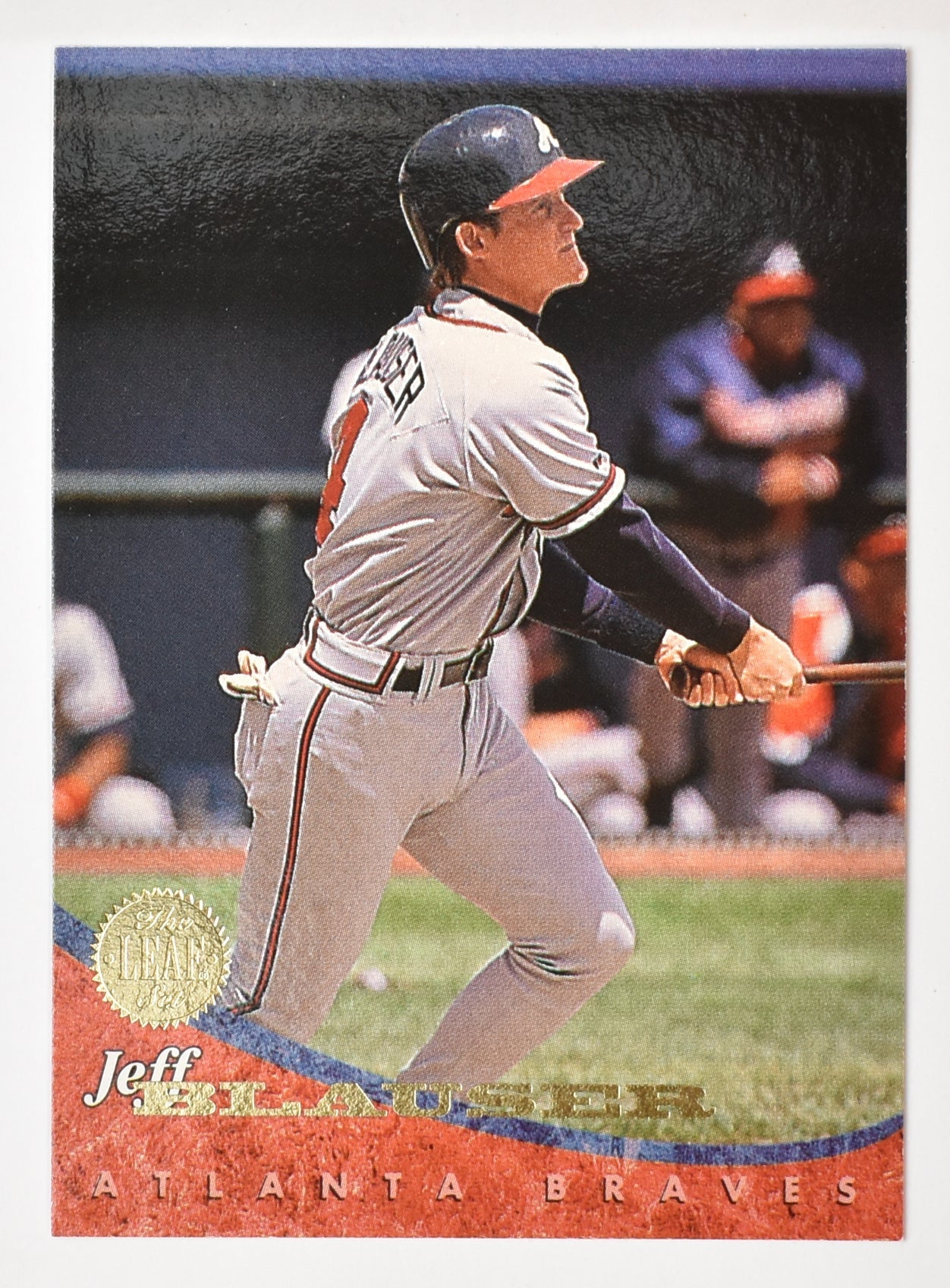 Jeff Blauser 194 Los Angeles Dodgers Leaf Set 1994 Baseball Card