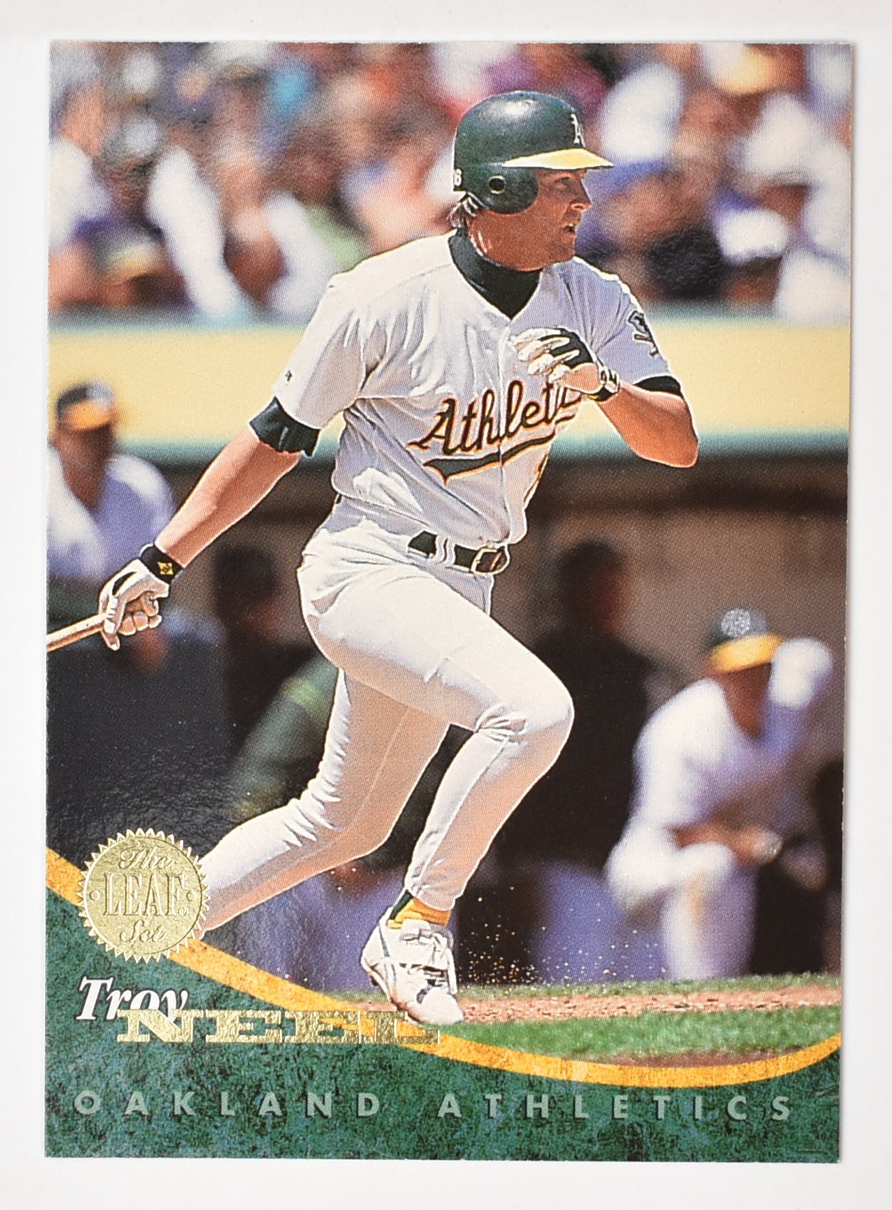Troy Neel 6 Oakland Athletics Leaf Set 1994
