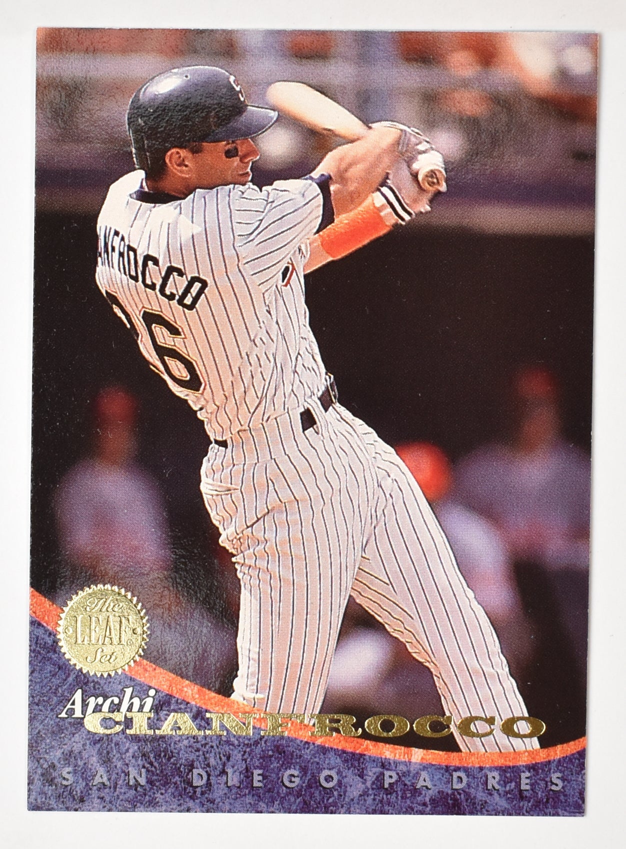 Archi Cianfrocco 79 San Diego Padres Leaf Set 94 Baseball Card