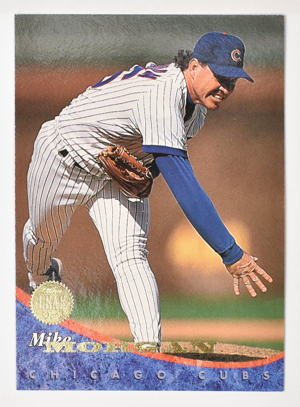 Mike Morgan 192 Chicago Cubs Leaf Set 1994 Baseball Card