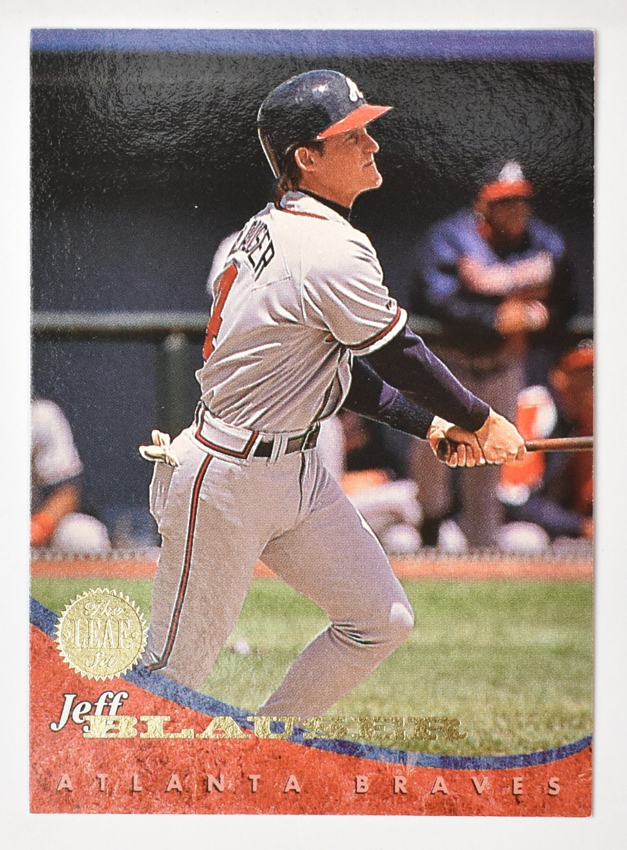 Jeff Blauser 194 Atlanta Braves Leaf Set 1994 Baseball Card