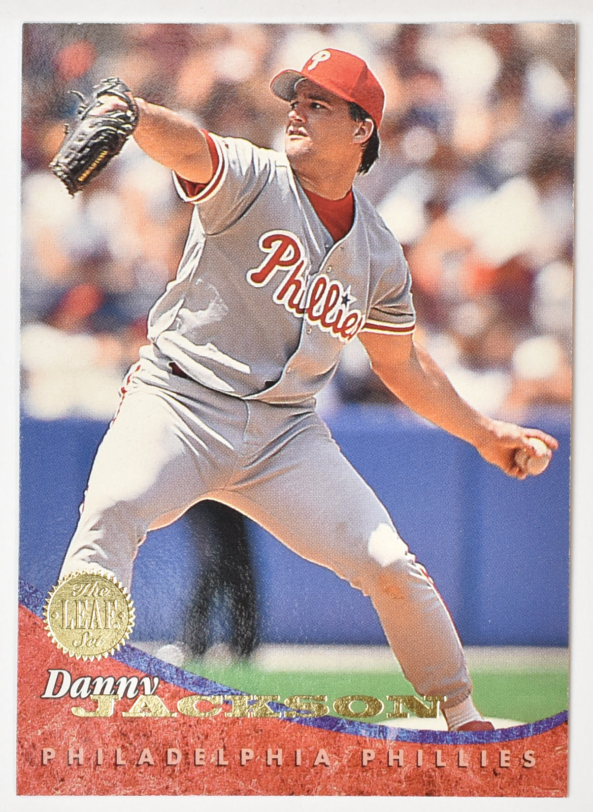Danny Jackson 83 Philadelphia Phillies Leaf Set 1994 Baseball Card