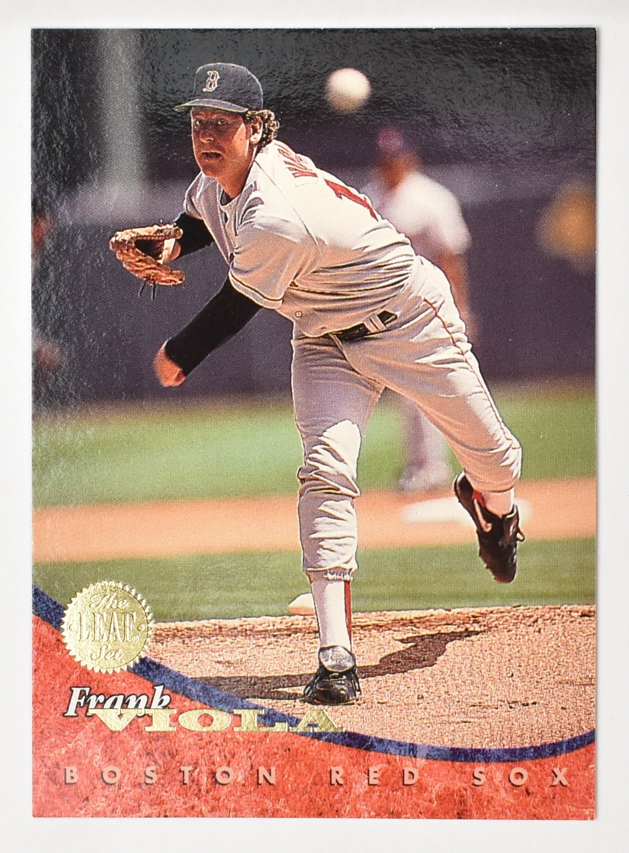 Frank Viola 60 Boston Red Sox Leaf Set 1994 Baseball