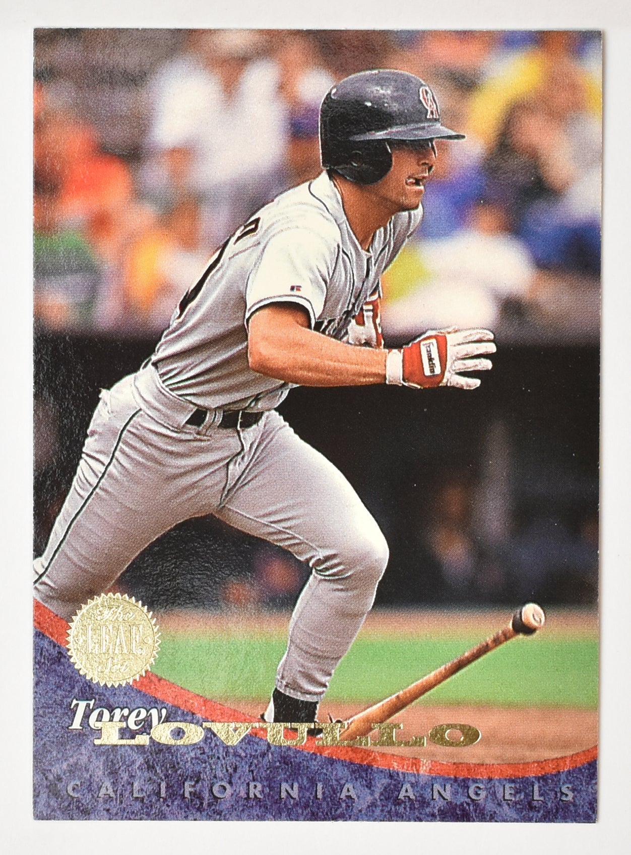 Torey Lovullo 204 California Angels Leaf Set 1994 Card
