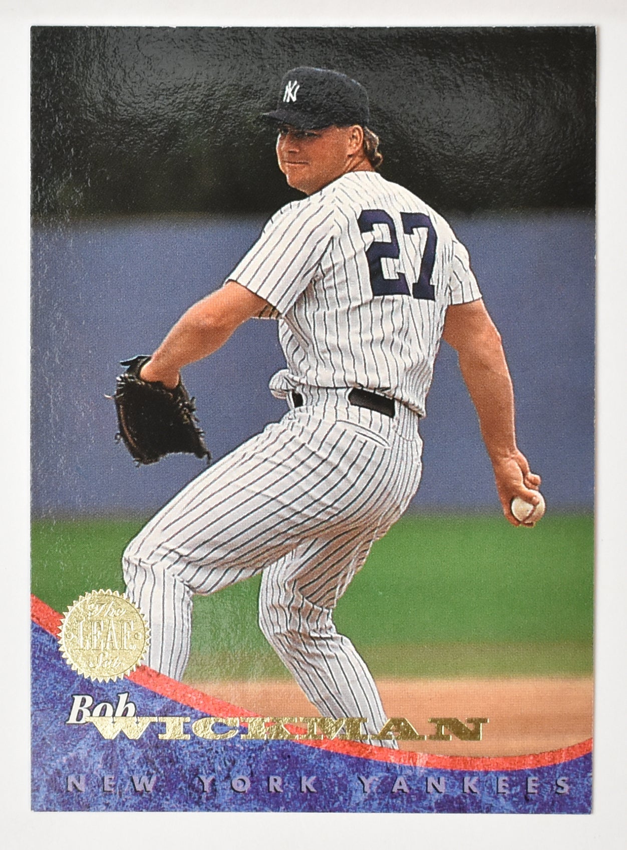 Bob Wickman 206 New York Yankees Leaf Set 1994 Card
