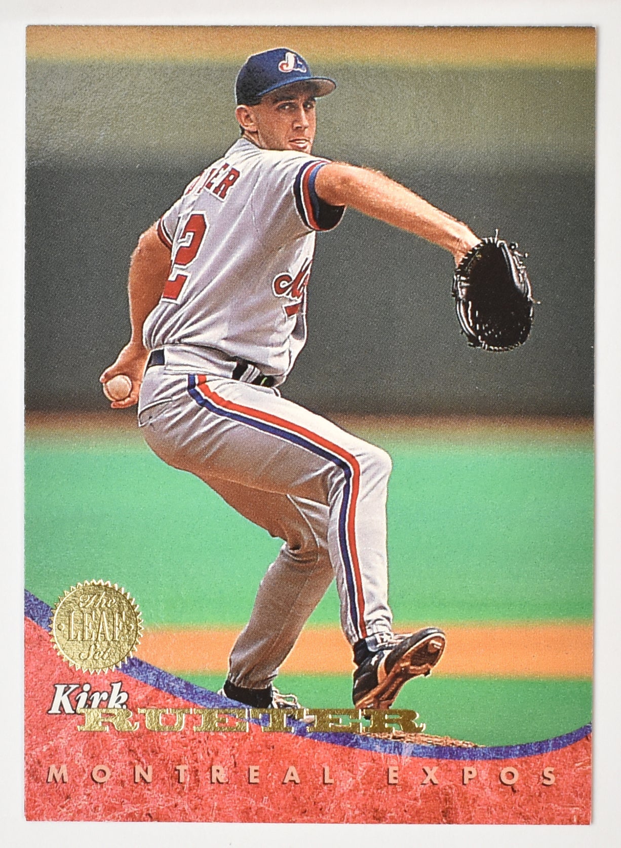 Kirk Rueter 8 Montreal Expos Leaf Set 94 Baseball
