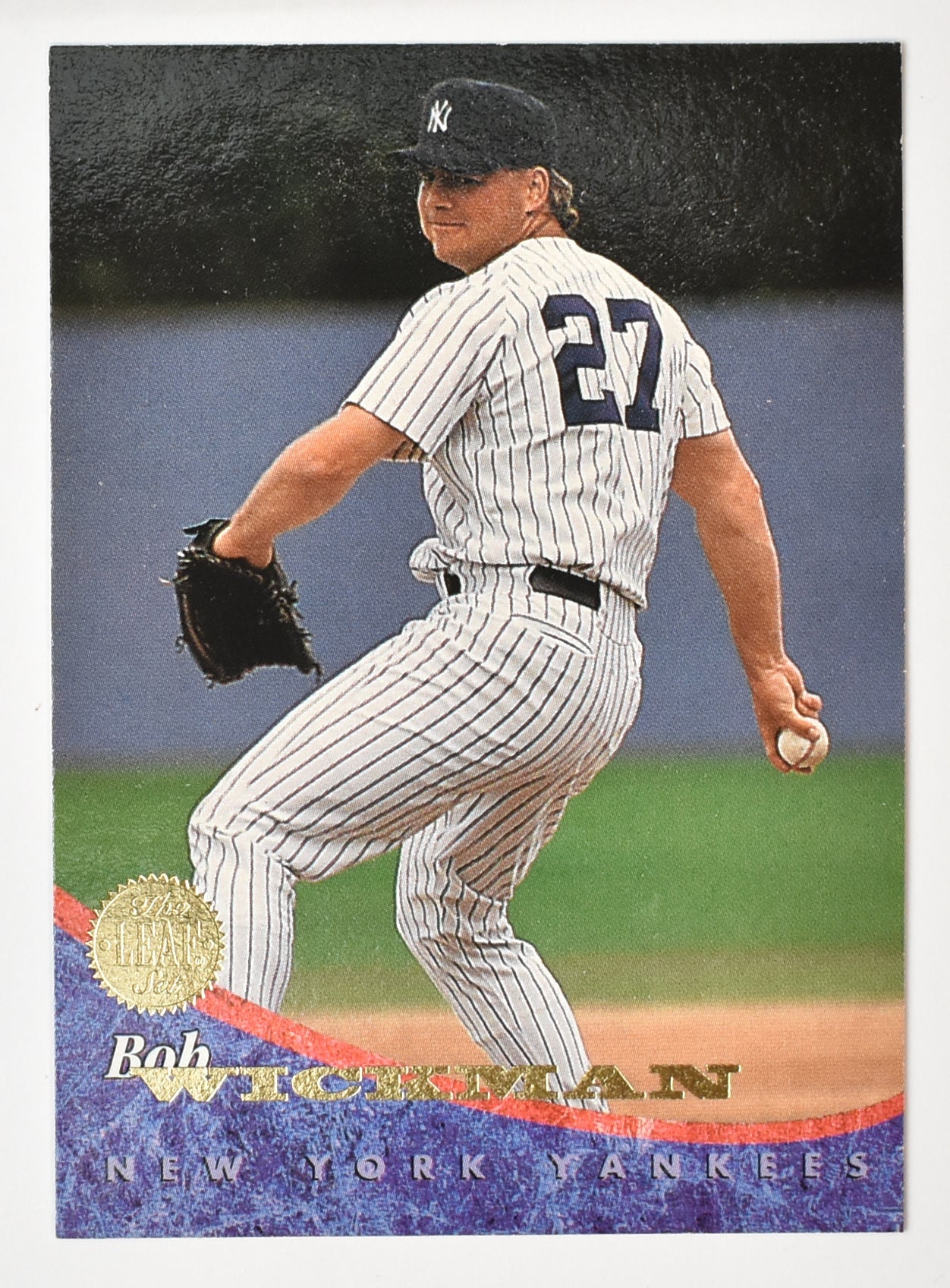 Bob Wickman 206 New York Yankees Leaf Set 1994 Baseball