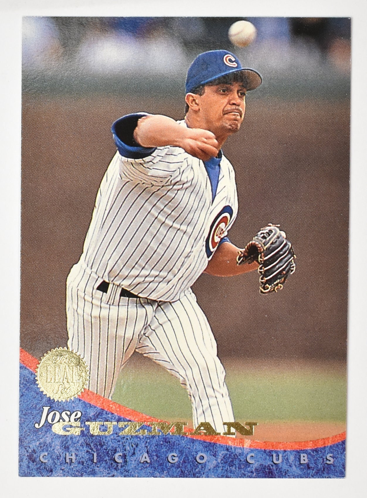 Jose Guzman 186 Chicago Cubs Leaf Set 1994 Baseball Card