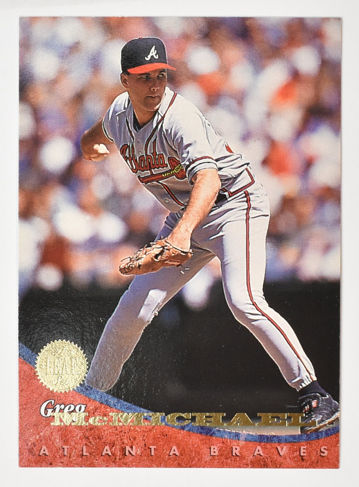 Greg McMichael 207 Atlanta Braves Leaf Set 1994 Baseball