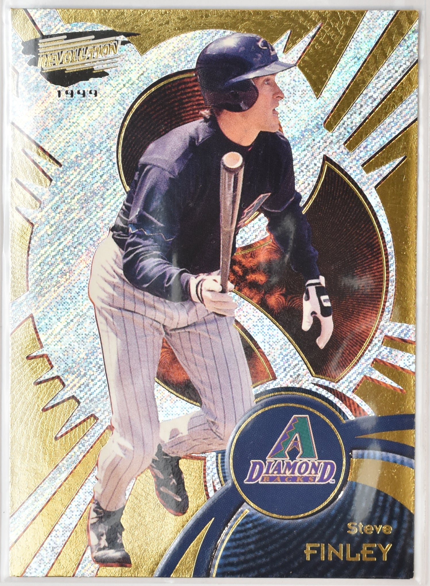 Steve Finley 6 Revolution 1999 Baseball Card