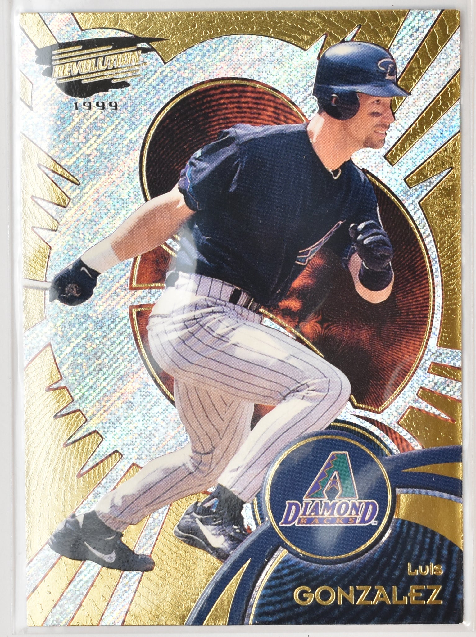 Luis Gonzalez 7 Revolution 1999 Baseball Card