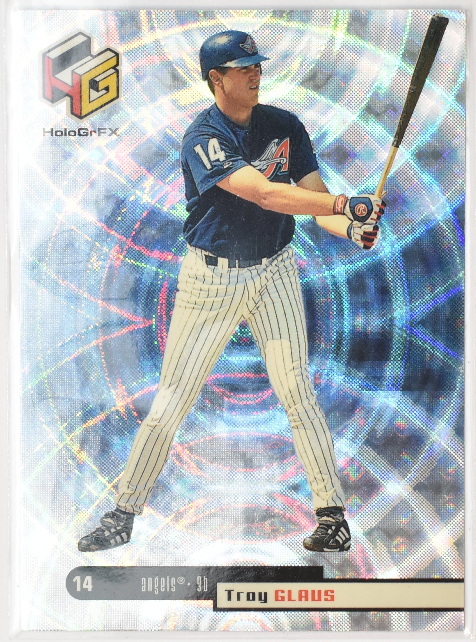 Troy Glaus 2 HoloGr FX 1999 Baseball Card