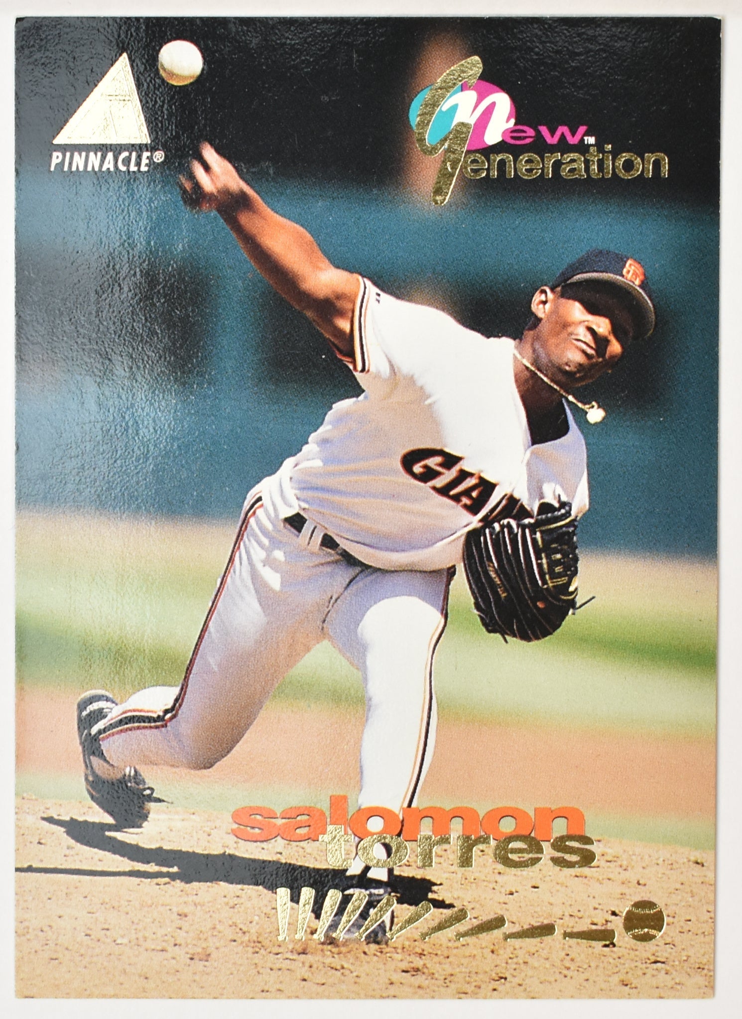 Salomon Torres Ng6 Pinnacle New Generation Baseball Card 1994