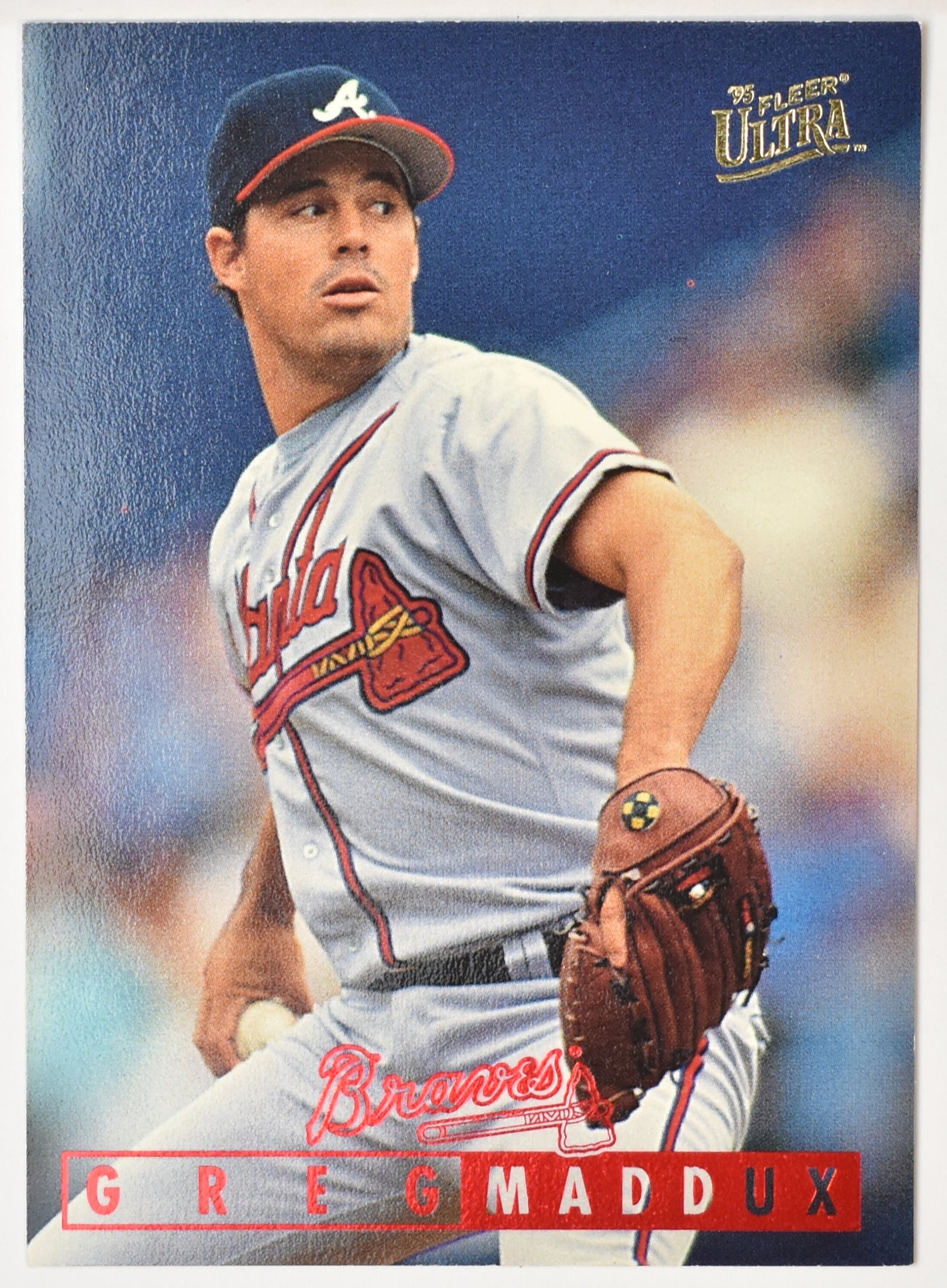 Greg Maddux 129 Fleer Ultra 1995 Baseball Card 1995