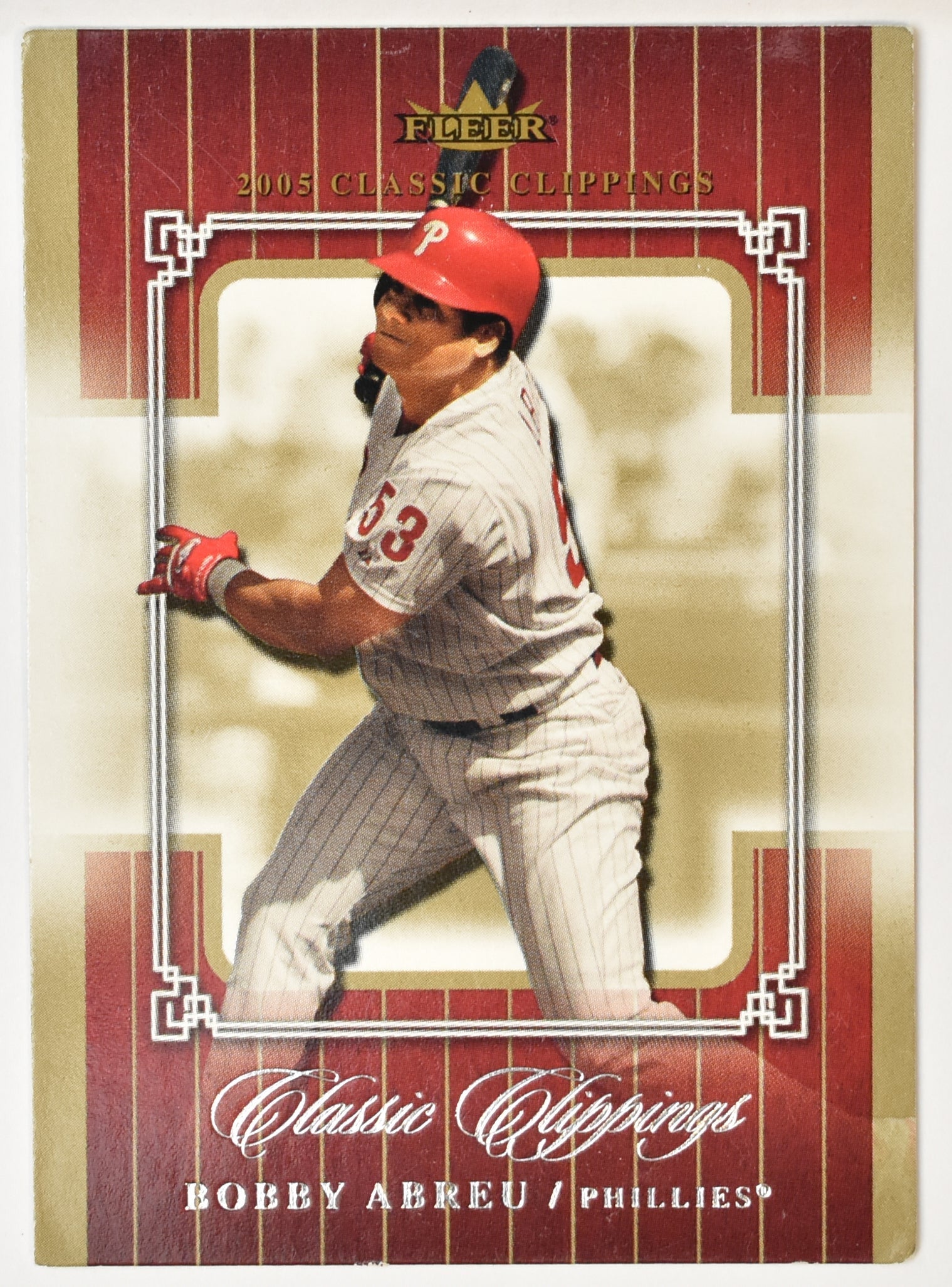 Bobby Abreu 64 Fleer 2005 Baseball Card