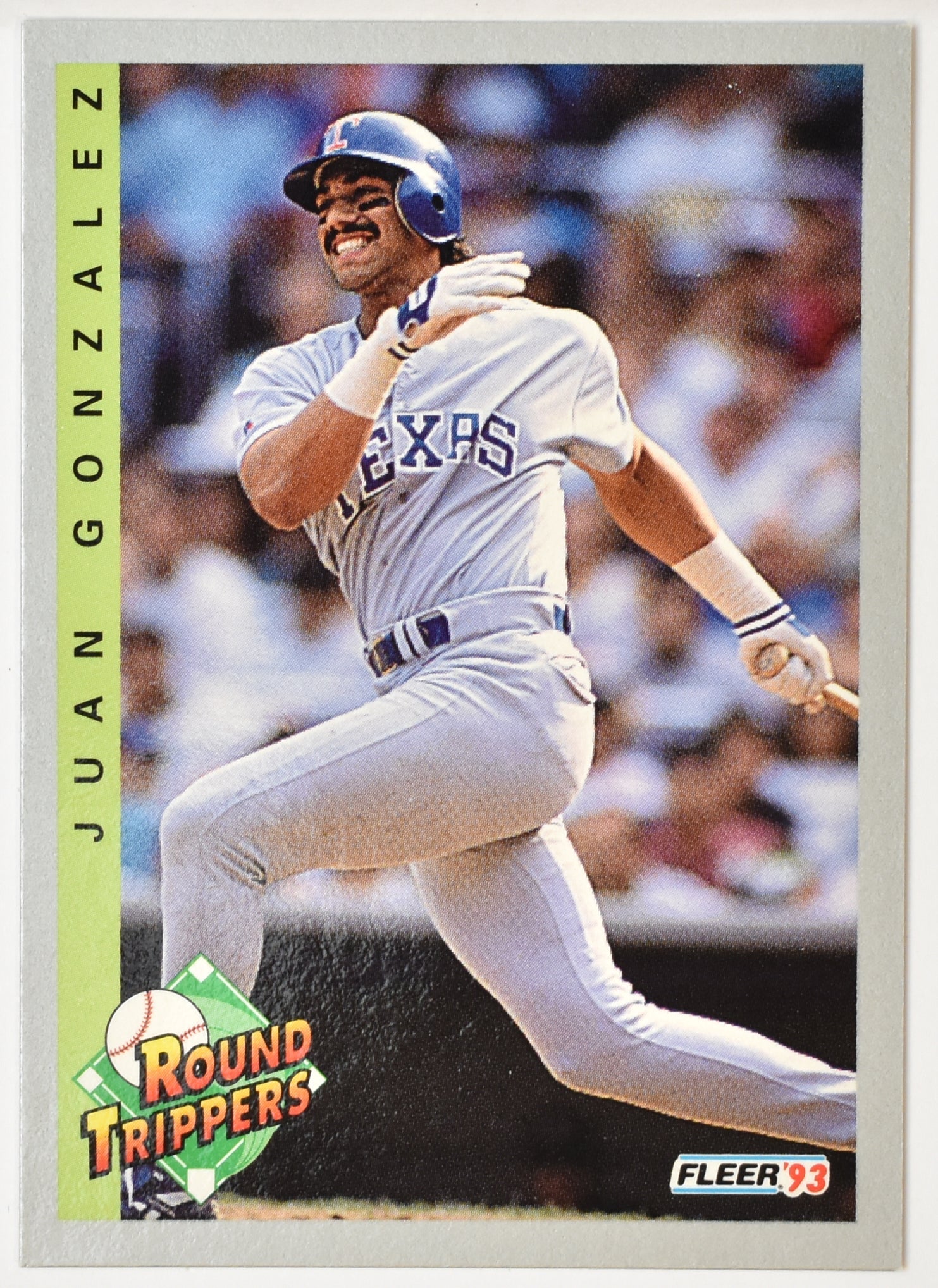 Juan Gonzalez 709 1993 Fleer Round Trippers Baseball Card