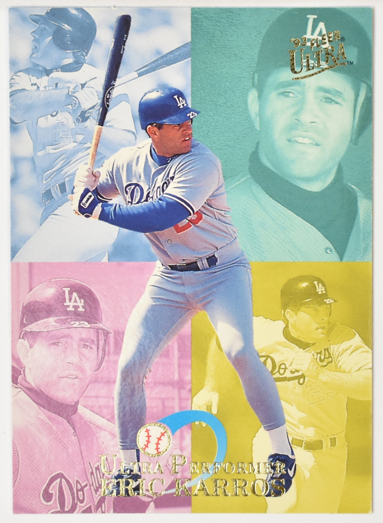 Eric Karros 4 of 10 Ultra Performer Set # 061585 Baseball Card