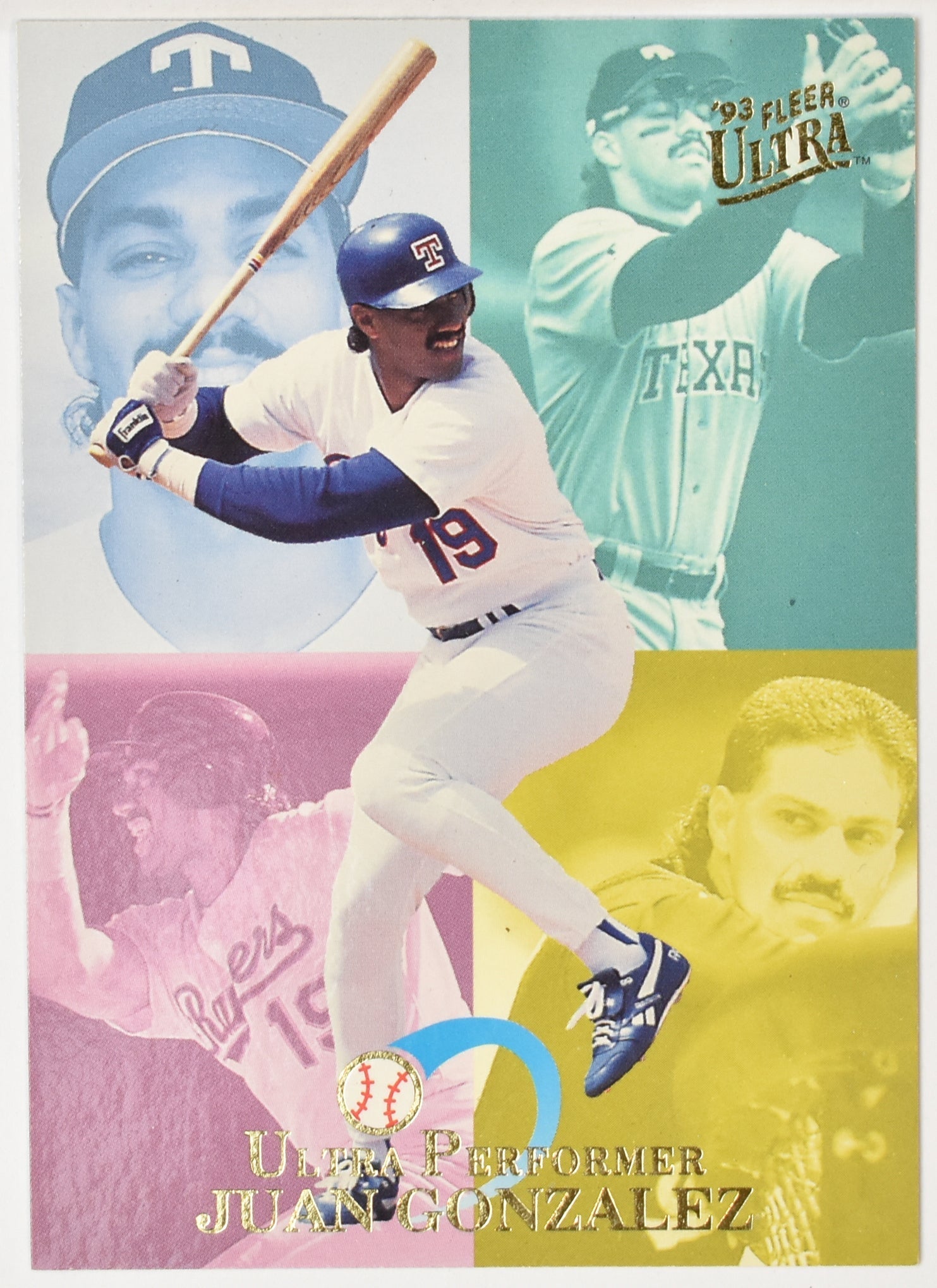 Juan Gonzalez 2 of 10 Ultra Performer Set # 061585 Baseball Card