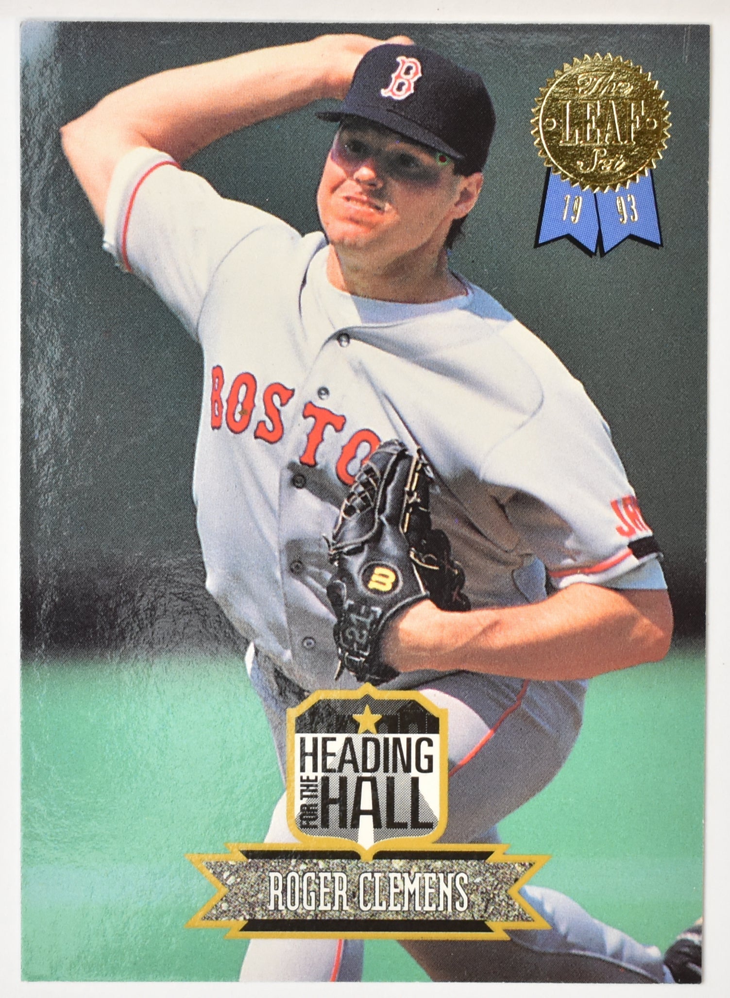 Roger Clemens 6 of 10 Leaf 1993 Baseball Card Hall of Fame