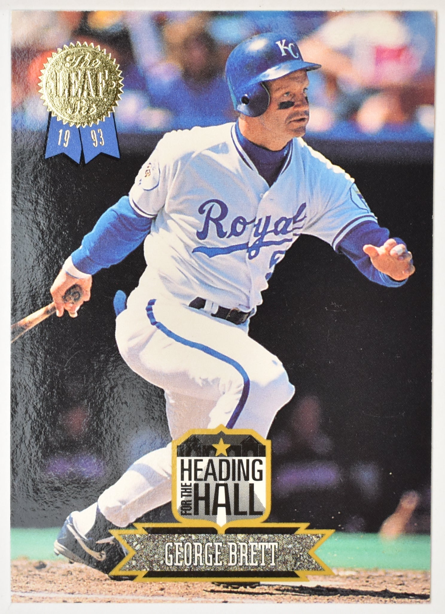 George Brett 7 of 10 Leaf 1993 Baseball