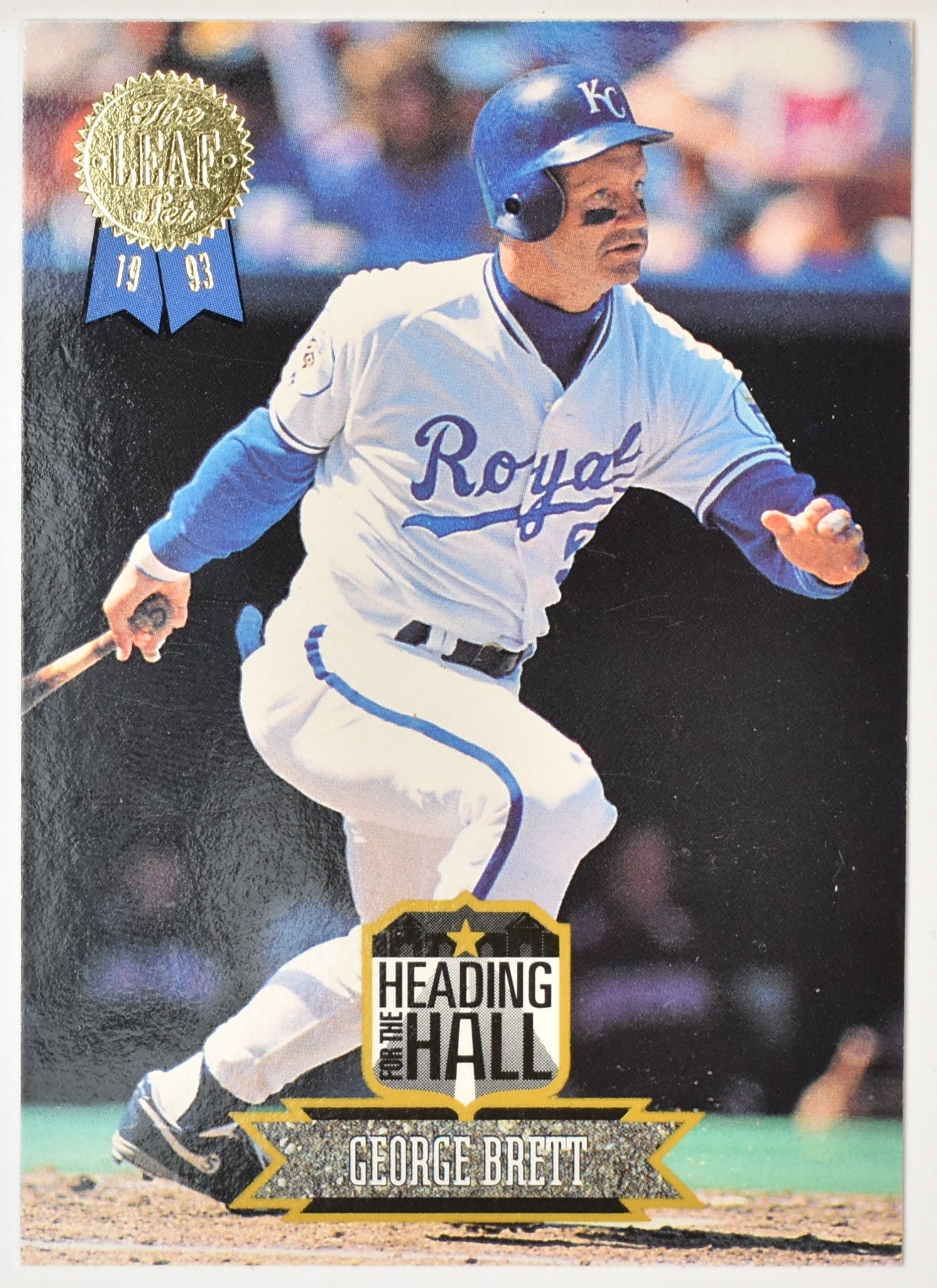 George Brett 7 of 10 Leaf 1993 Baseball Card