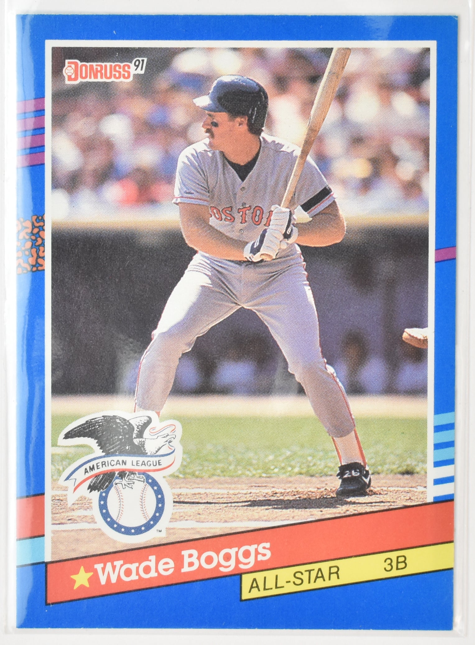 Wade Boggs 55 Donruss 1991 Baseball Card