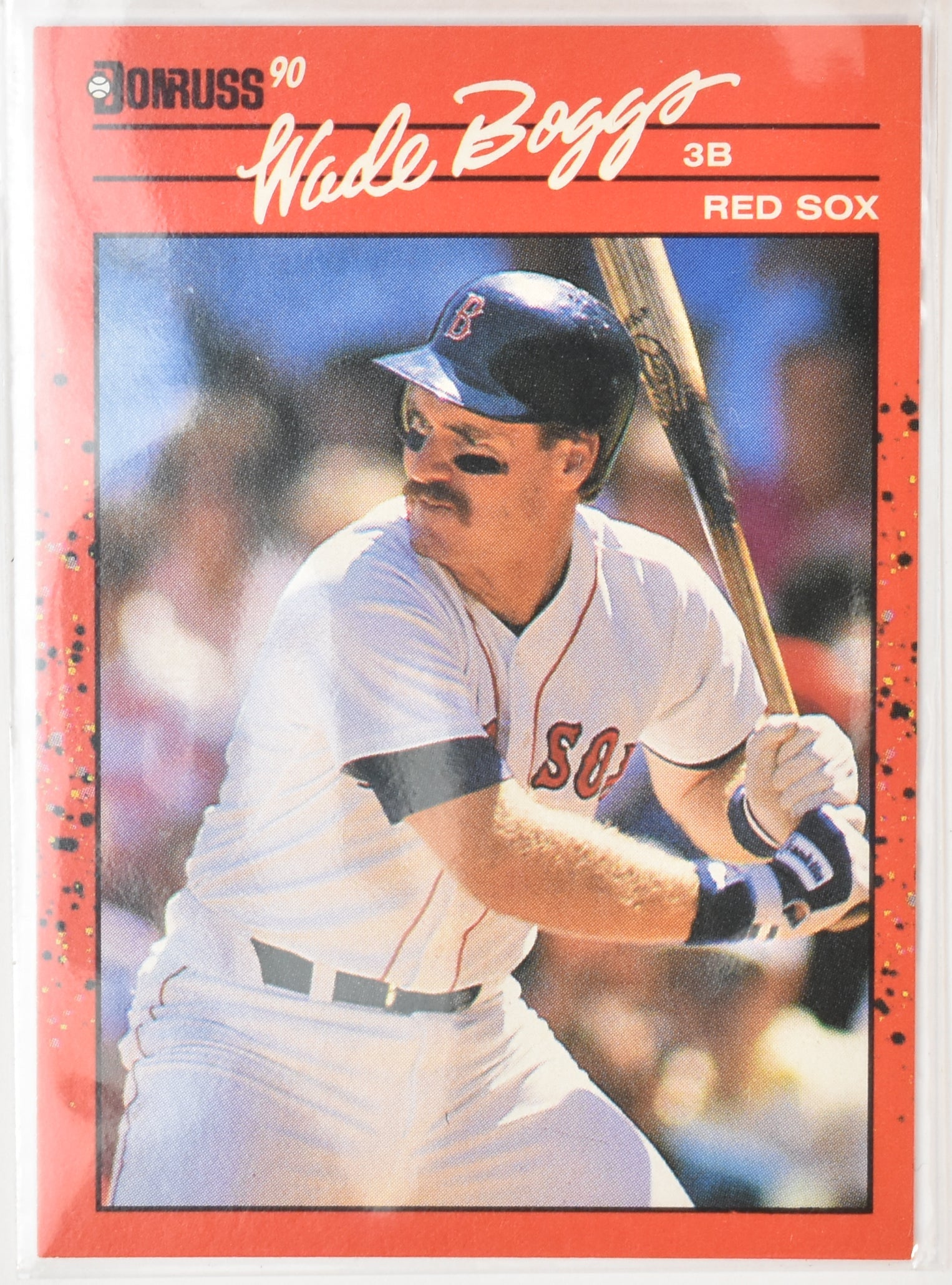 Wade Boggs 68 Donruss 1990 Baseball Card