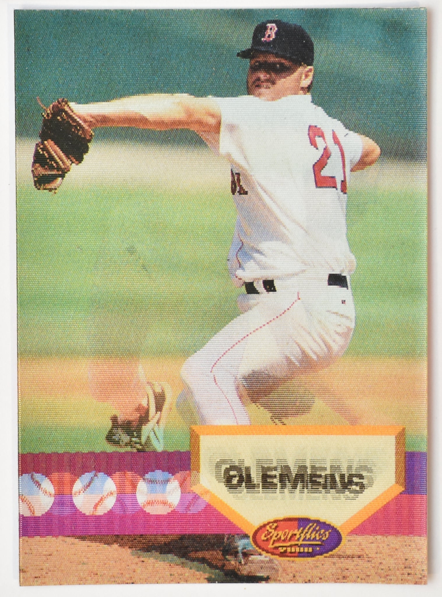Roger Clemens 15 Sports Flics 1994 Pinnacle Baseball Card