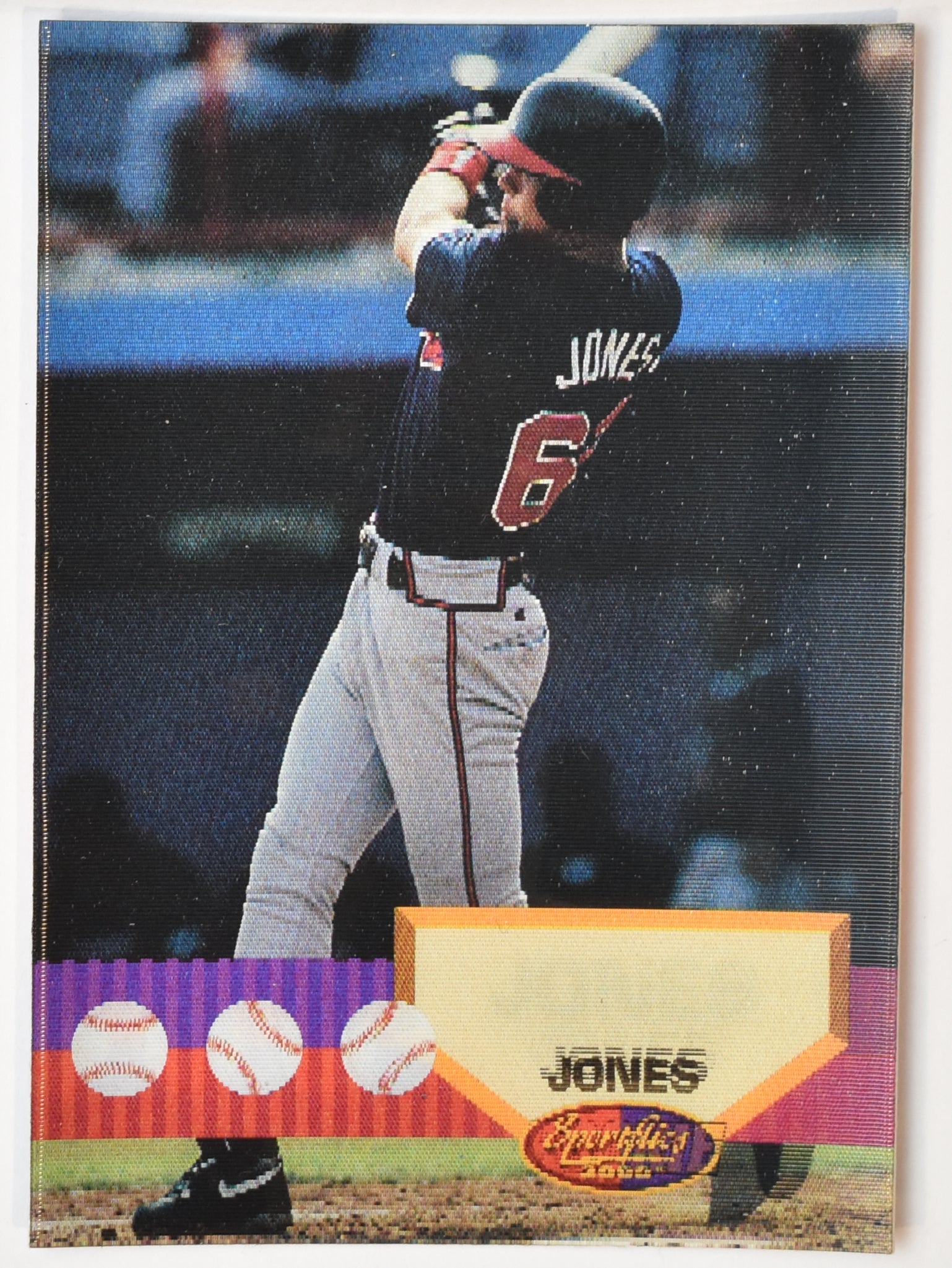 Chipper Jones 160 Sports Flics 1994 Pinnacle Baseball Card