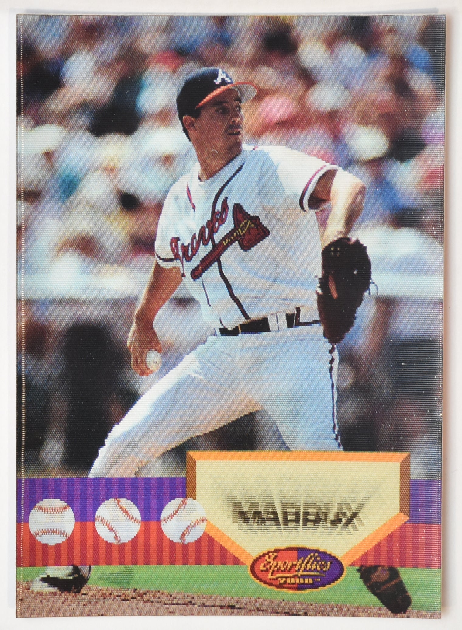 Greg Maddux 53 Sports Flics 1994 Pinnacle Baseball Card