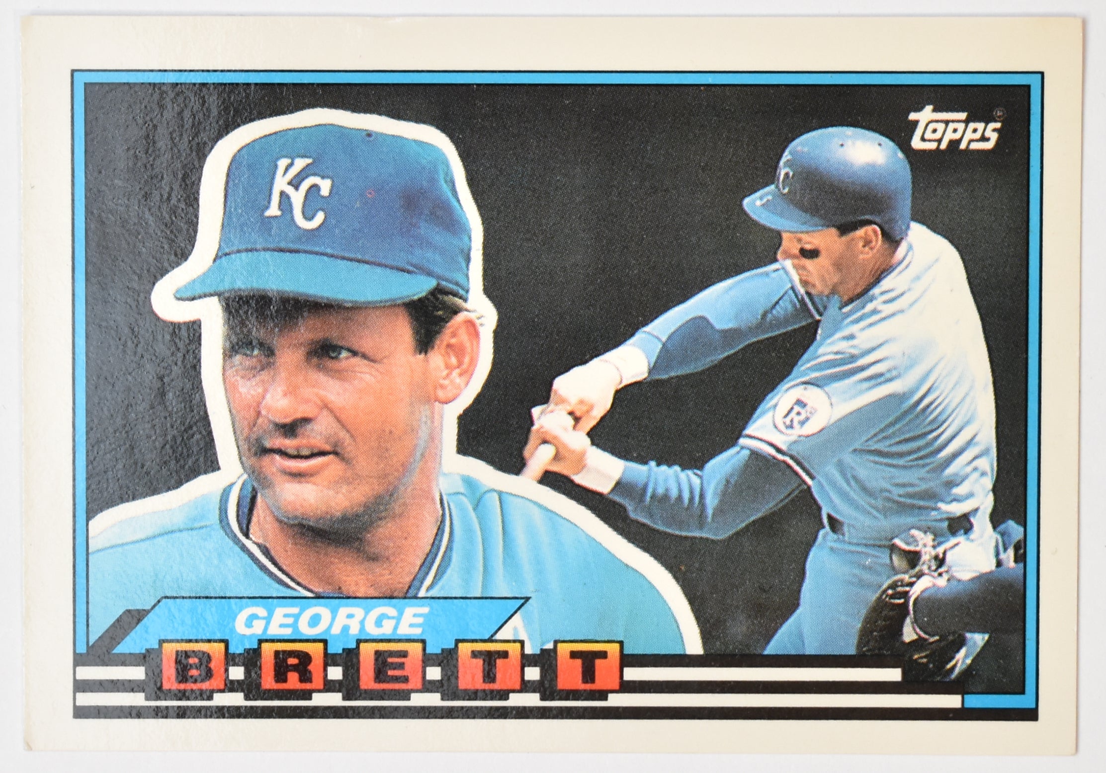 George Brett Topps Baseball Card 46 1989 Card