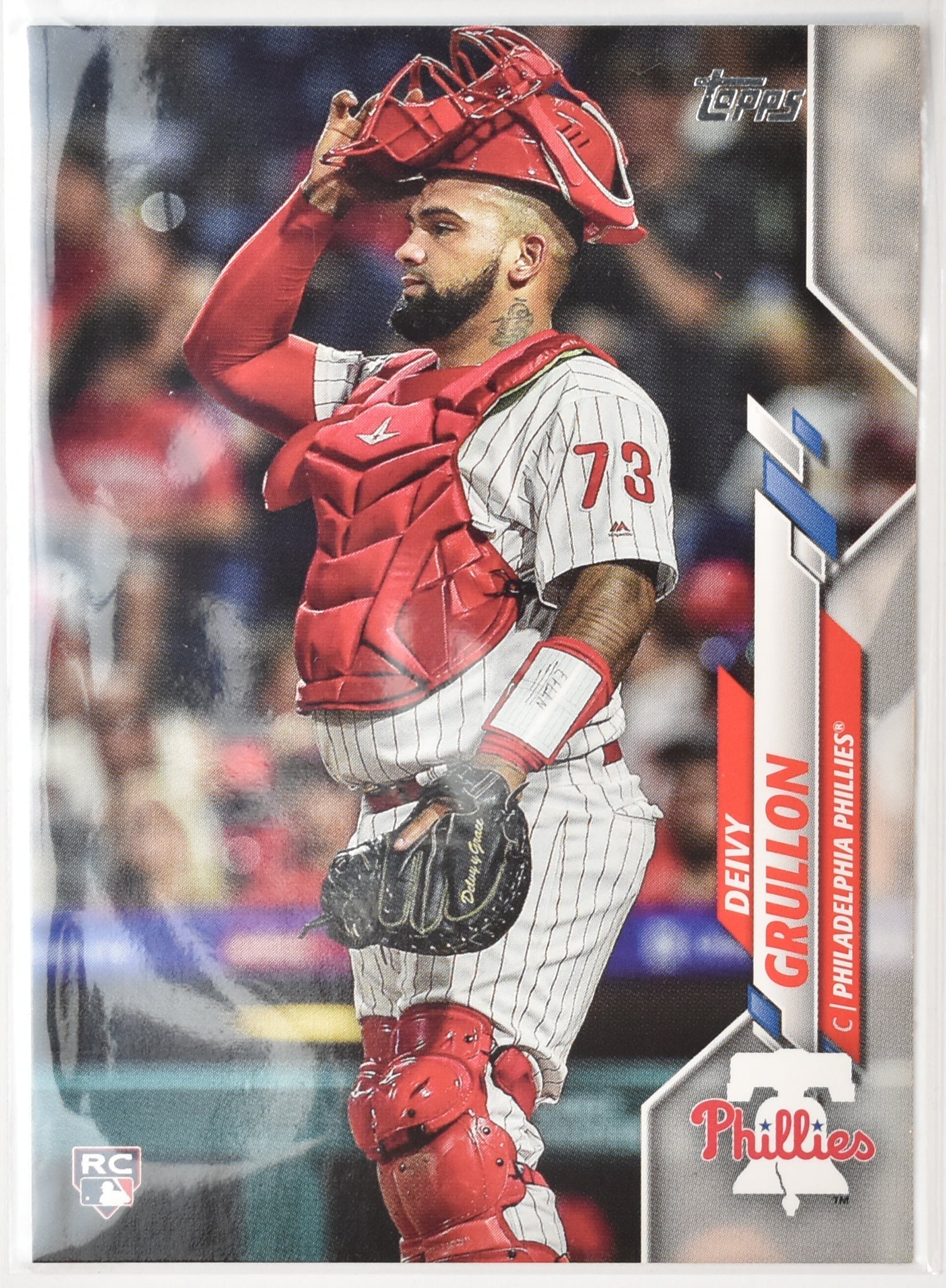 Deivy Grullon U-157 Phillies Topps Baseball Card 2020
