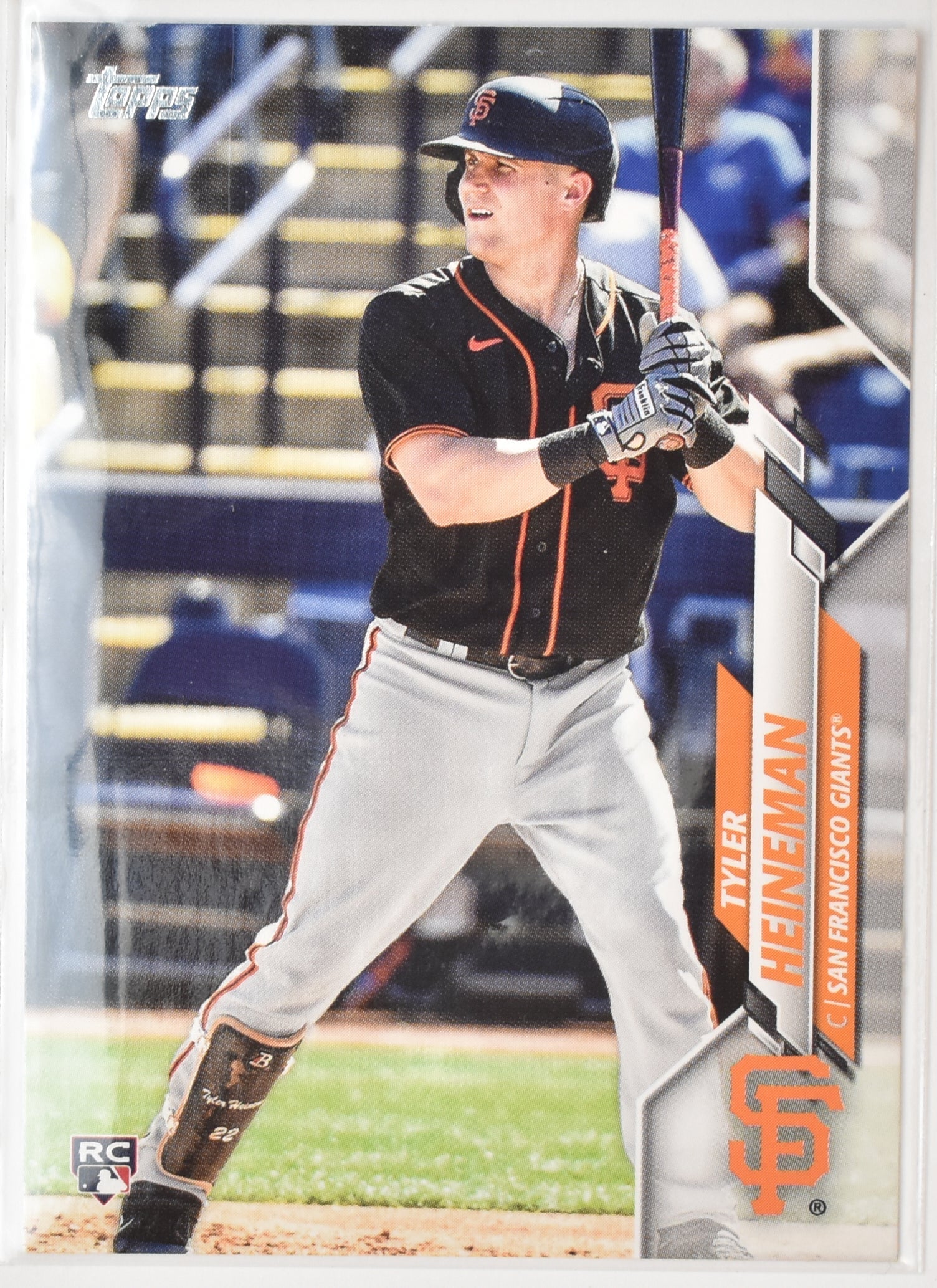 Tyler Heineman U-241 San Francisco Giants Topps Baseball Card 2020