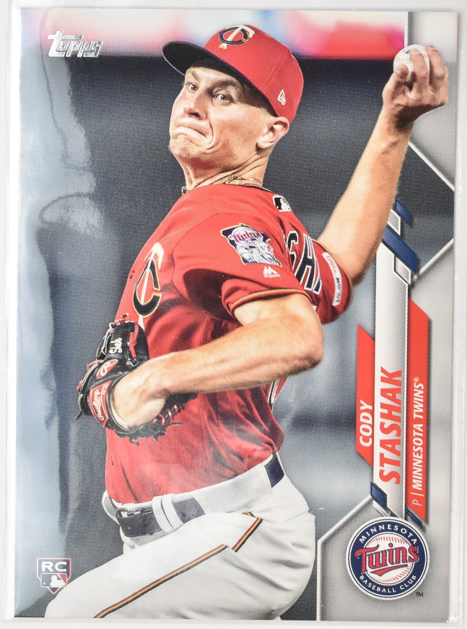 Cody Stashak U-22 Minnesota Twins Topps Baseball Card 2020