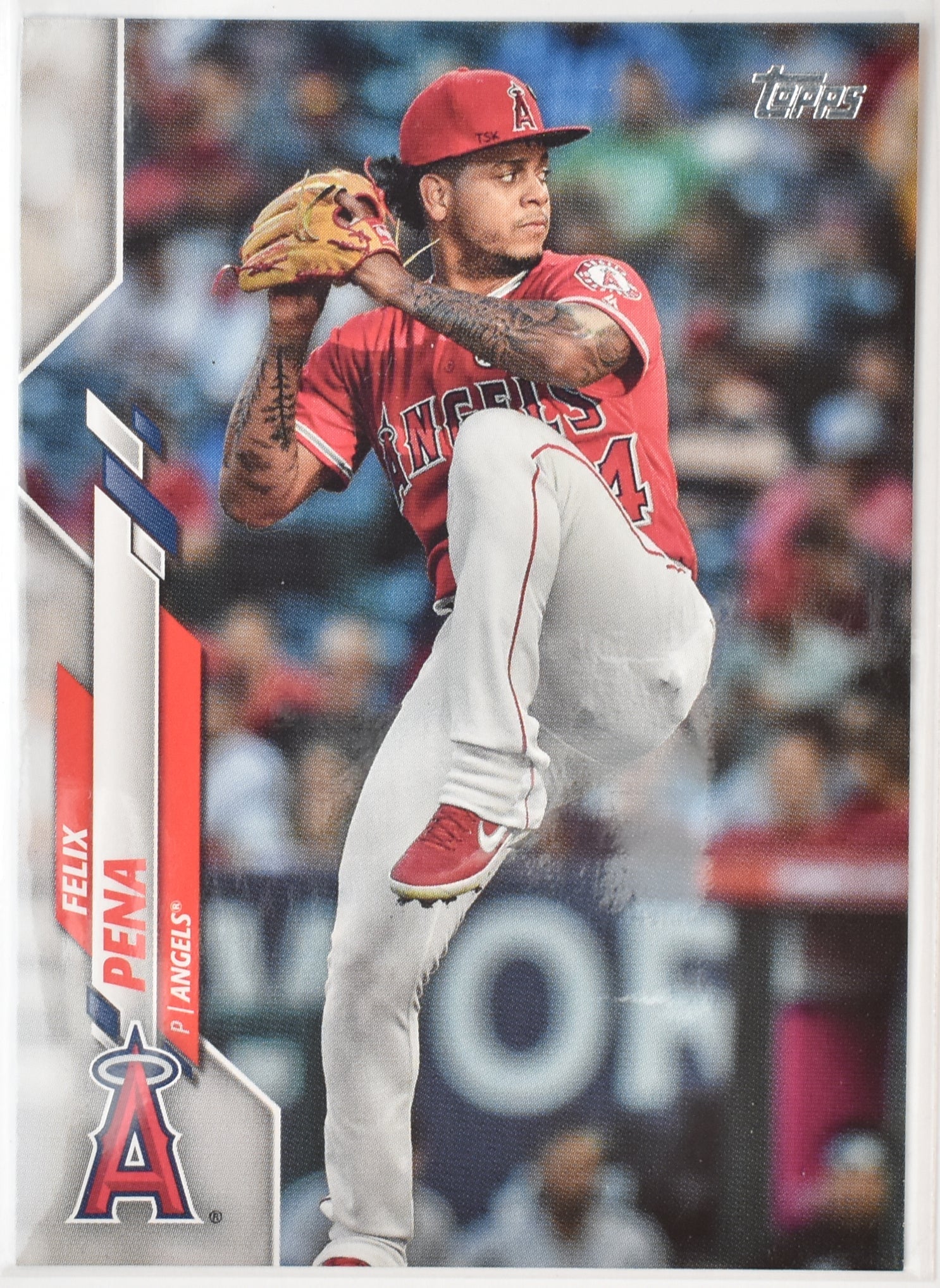 Felix Pena U-18 Angels Topps Baseball Card 2020