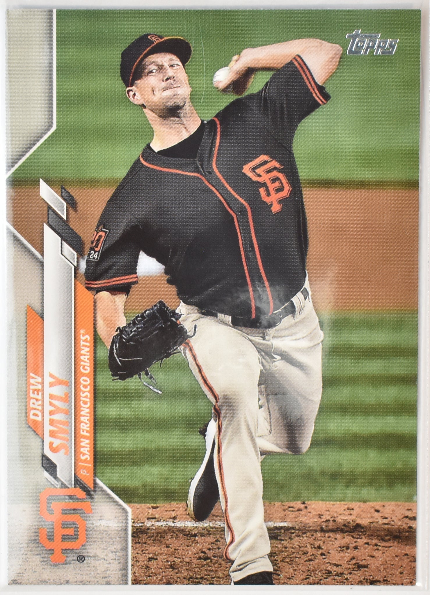 Drew Smyly U-211 San Francisco Giants Topps Baseball Card 2020