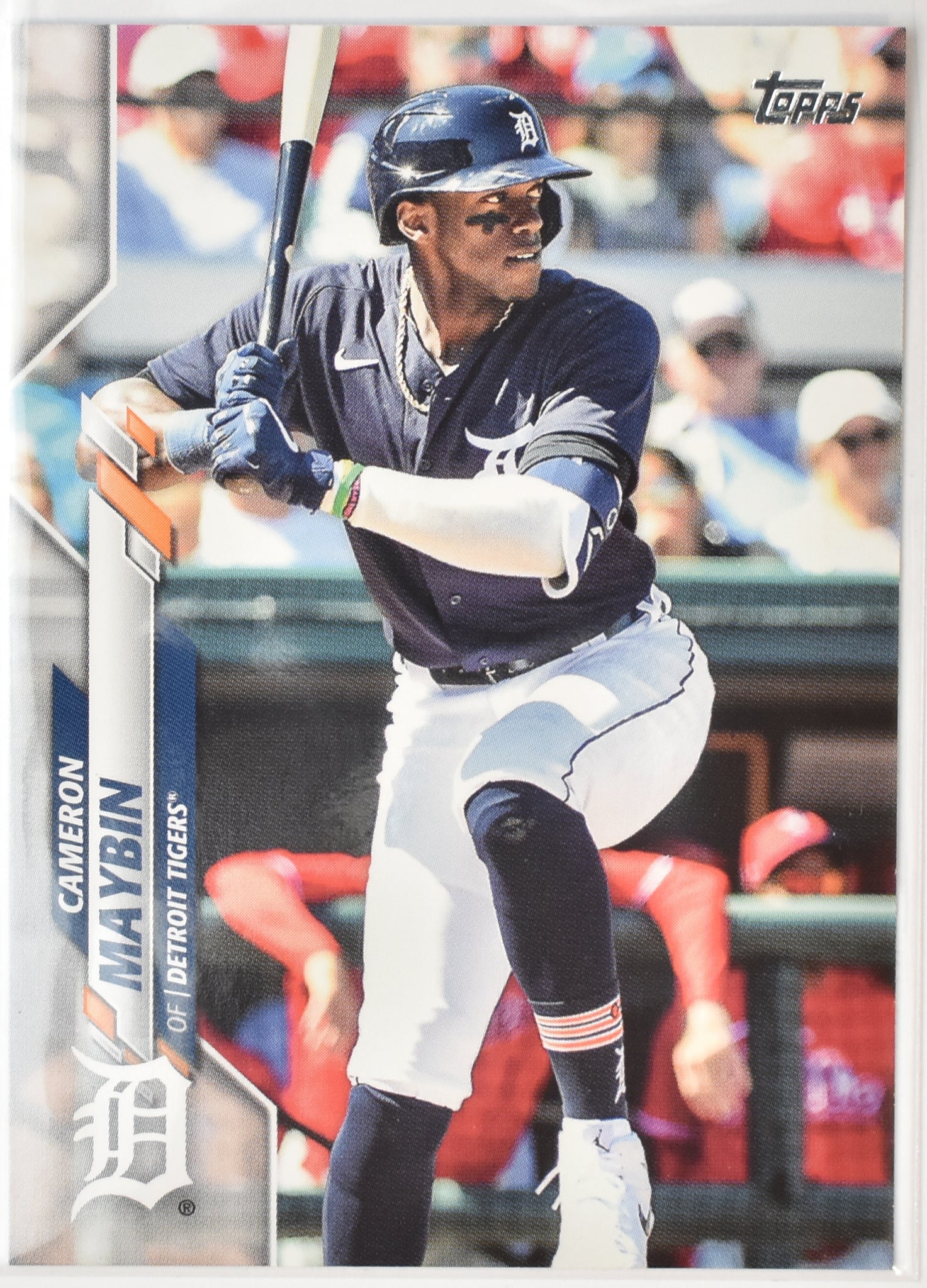 Cameron Maybin U-117 Detroit Tigers Topps Baseball Card 2020
