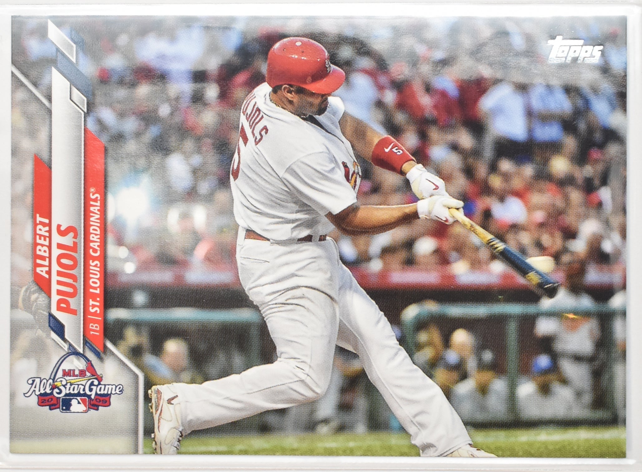 Albert Pujols U-267 St Louis Cardinals Topps Baseball Card 2020