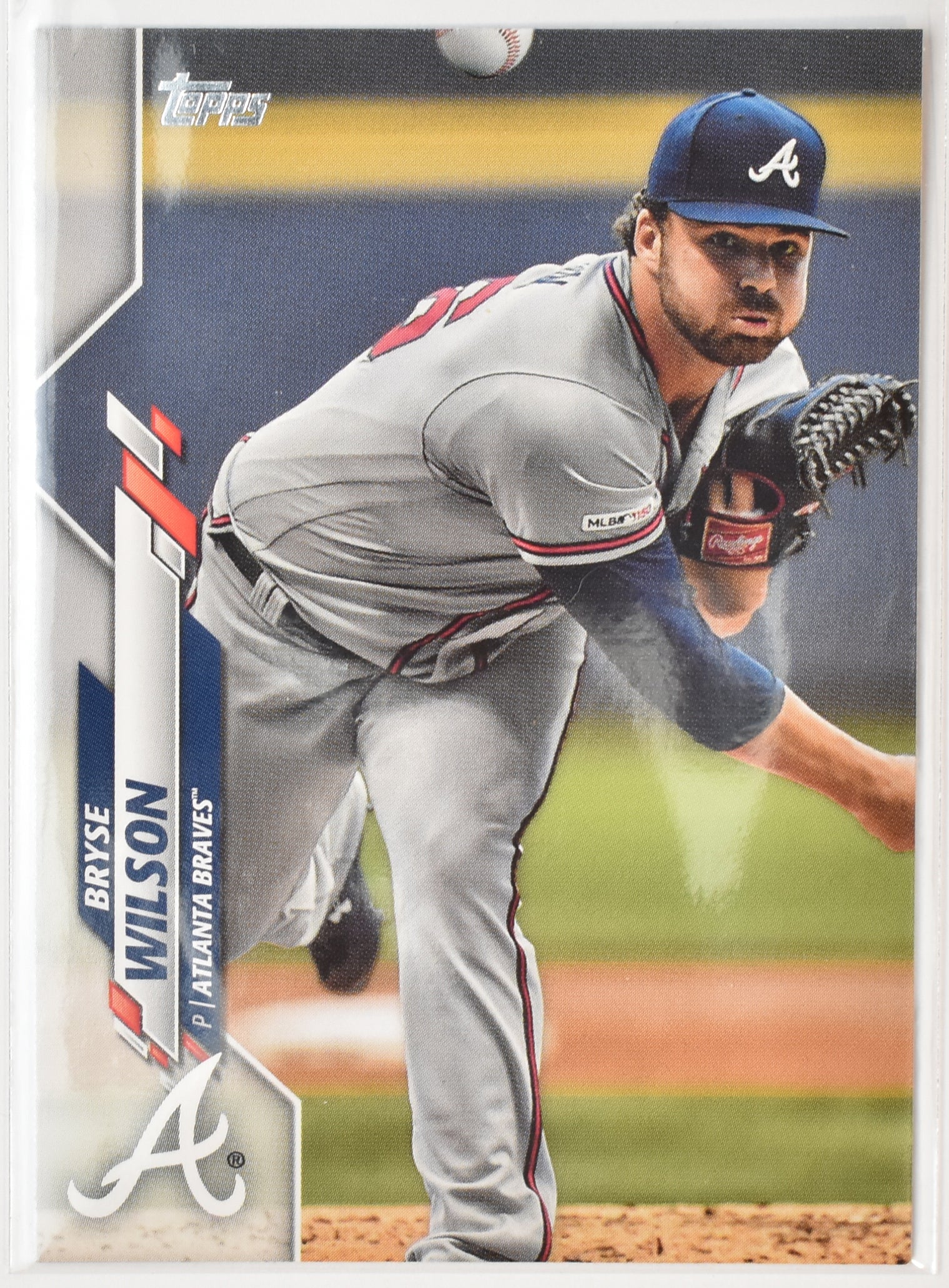 Bryse Wilson U-171 Atlanta Braves Topps Baseball Card 2020