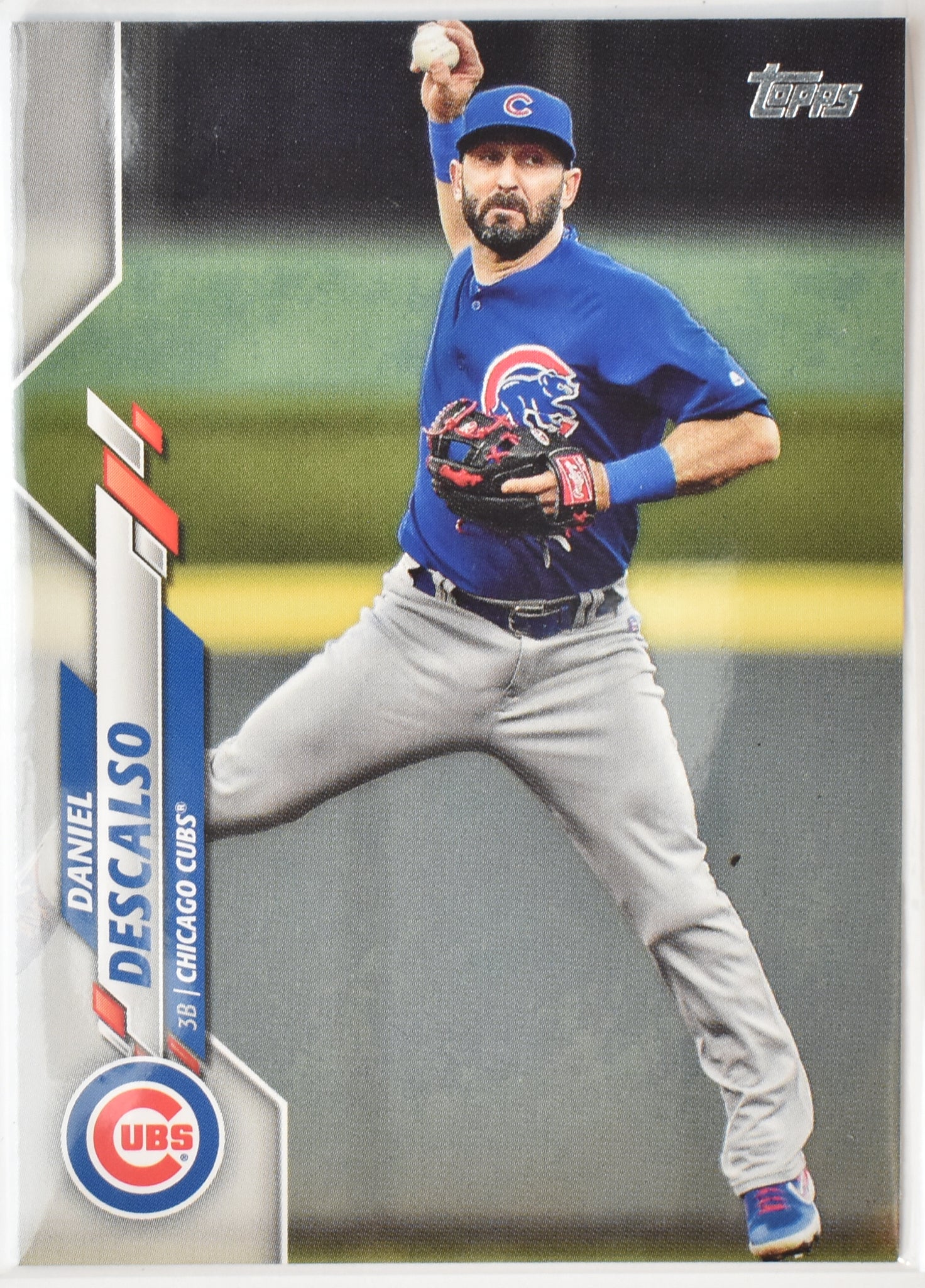 Daniel Descalso U-132 Chicago Cubs Topps Baseball Card 2020