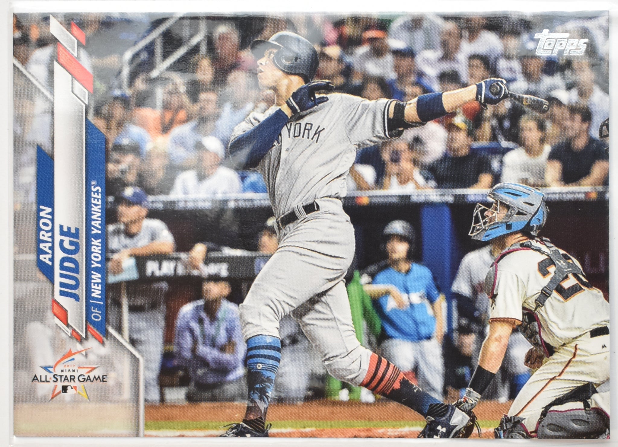 Aaron Judge U-15 New York Yankees Topps Baseball Card 2020