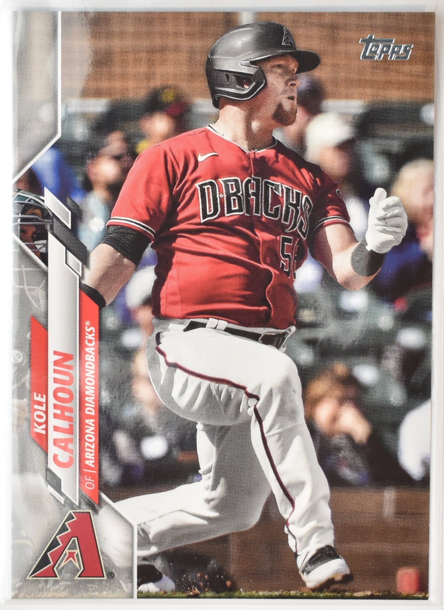 Kole Calhoun U-247 Arizona Diamonbacks Topps Baseball Card 2020